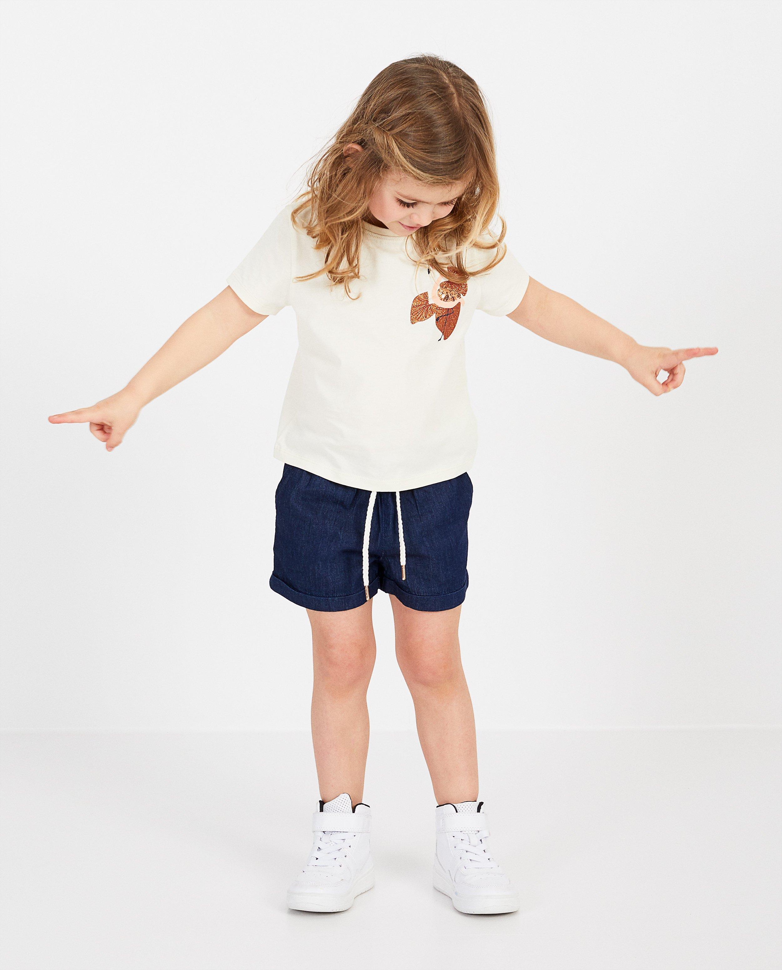 Shorten - Korte short in blauw