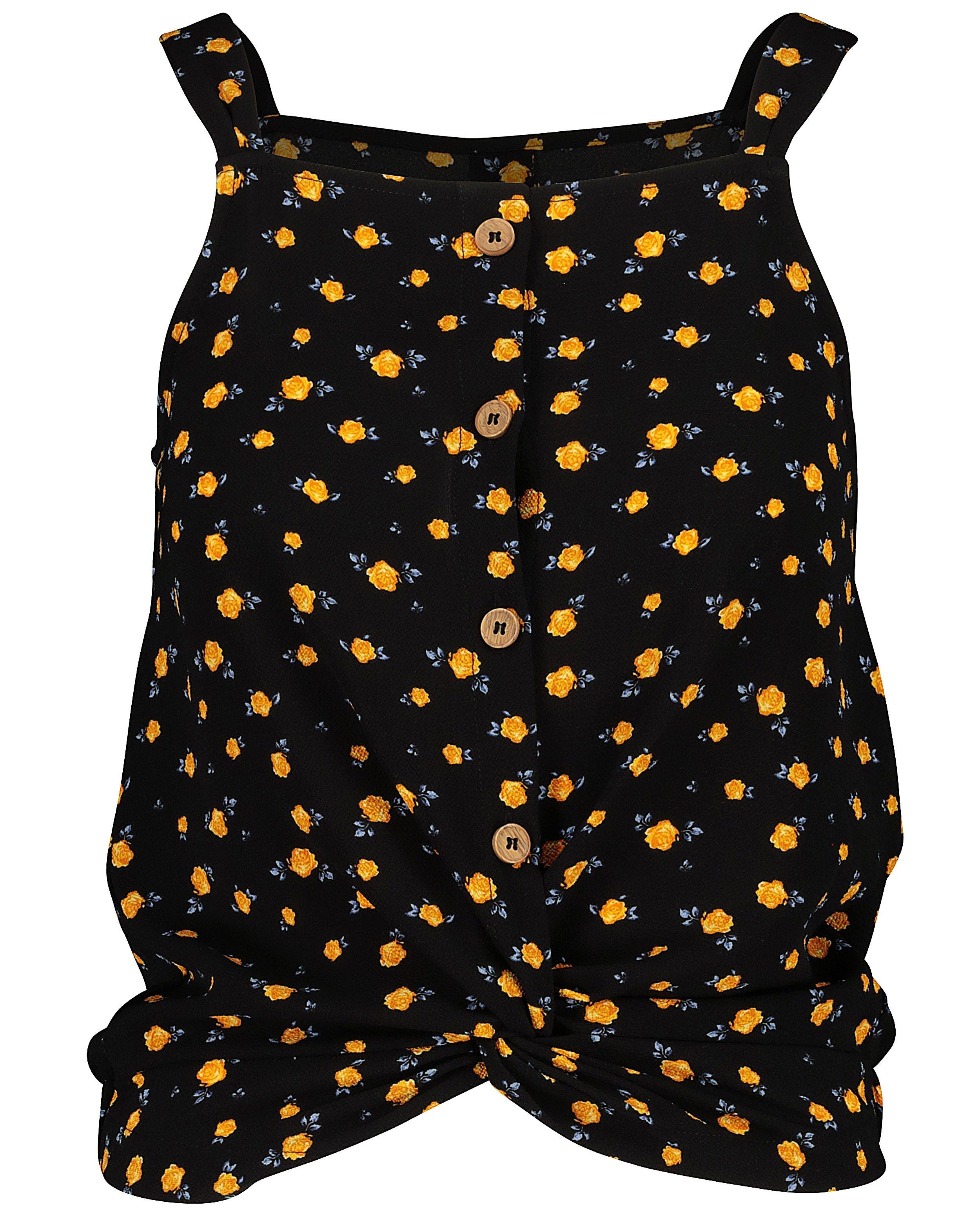 Rode top met print - allover - Groggy