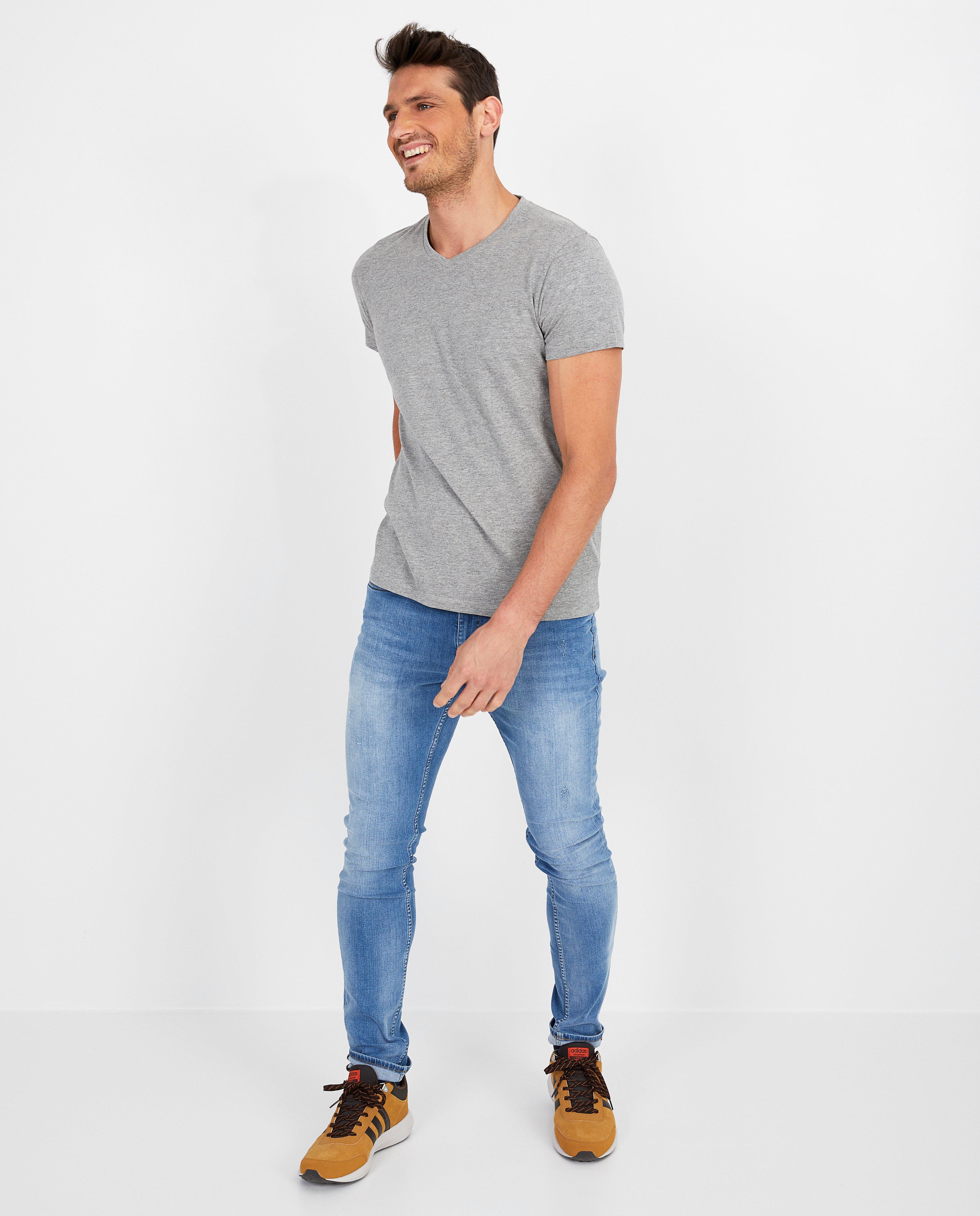 Jeans bleu Jimmy - stretch - Quarterback
