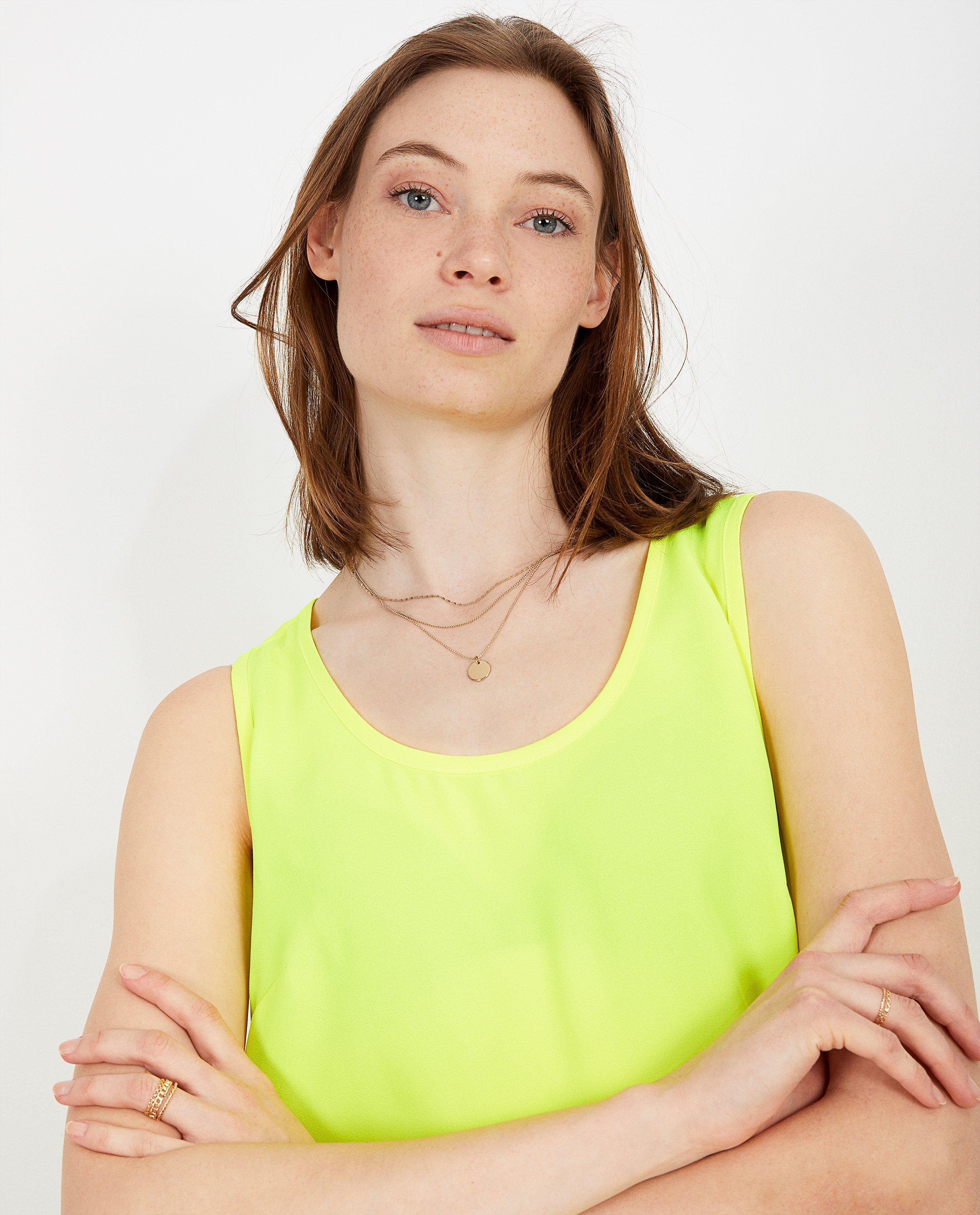 Chemises - Top jaune fluo Youh!