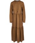 Kleedjes - Bruine jurk met stippen Youh!