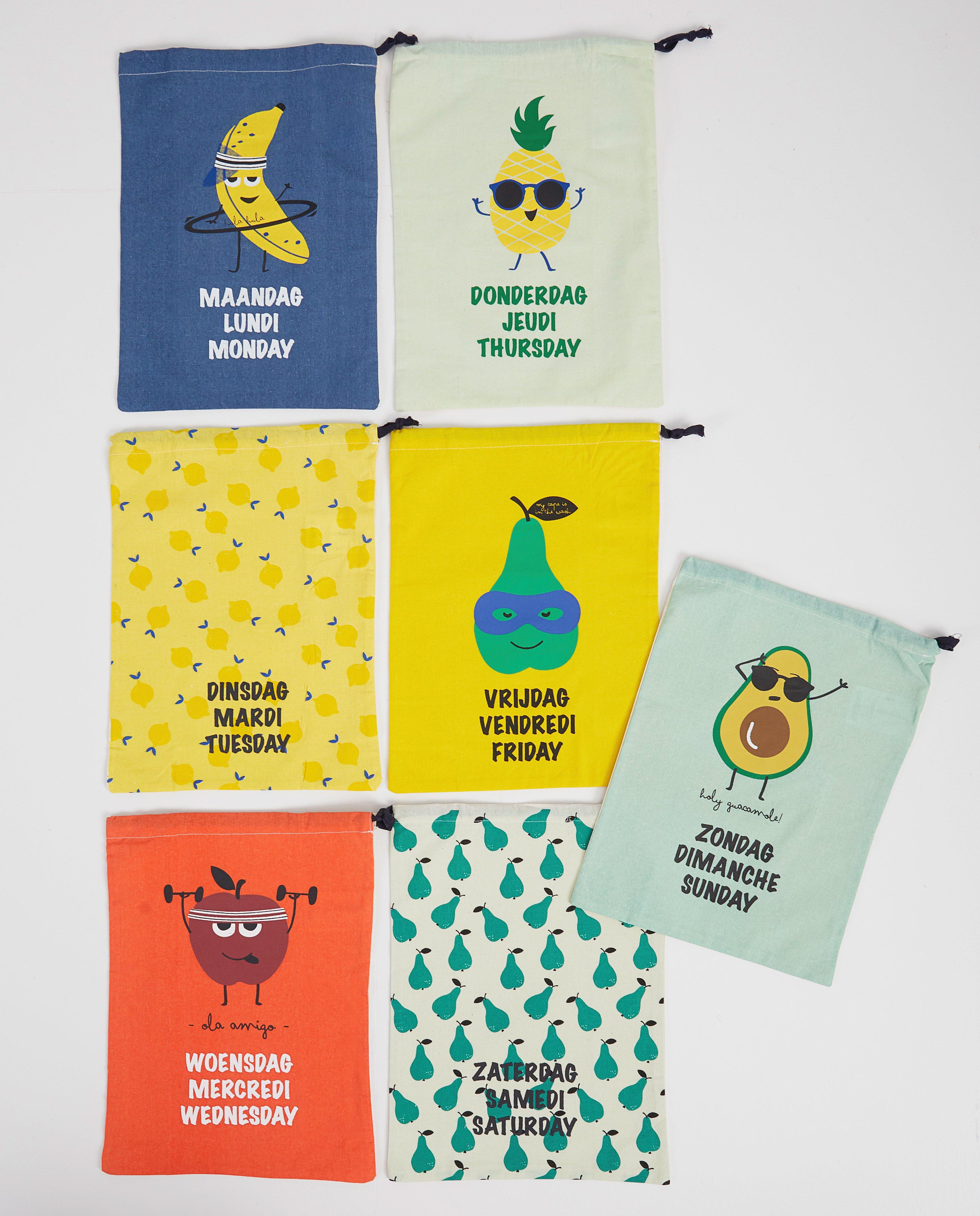 Sacs - Lot de 7 sacs à tenue