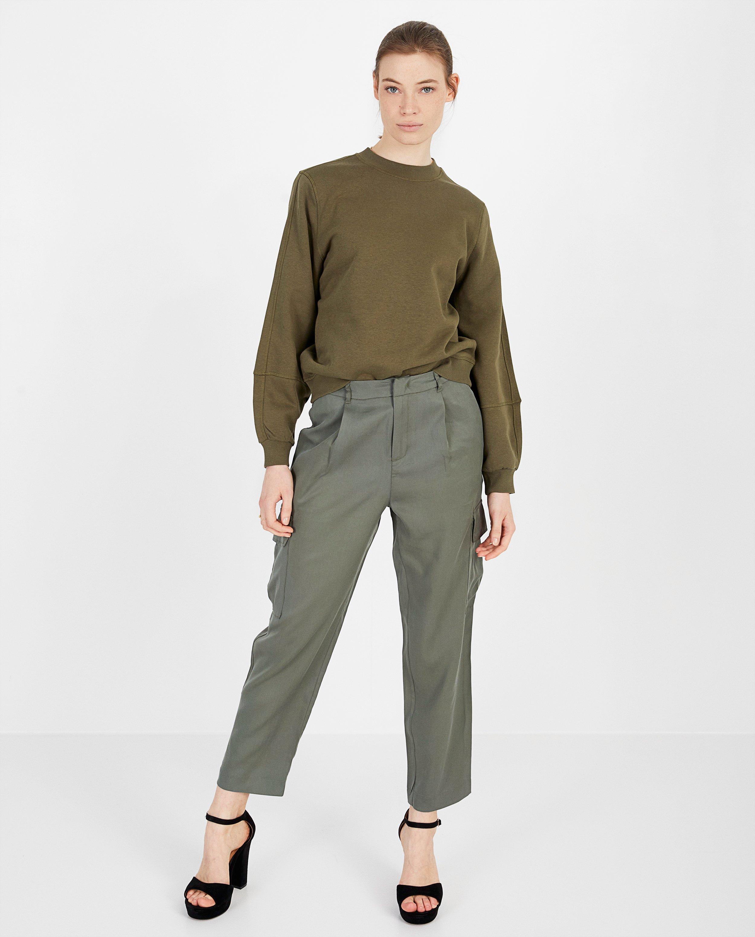 Beige sweater - effen - Eksept