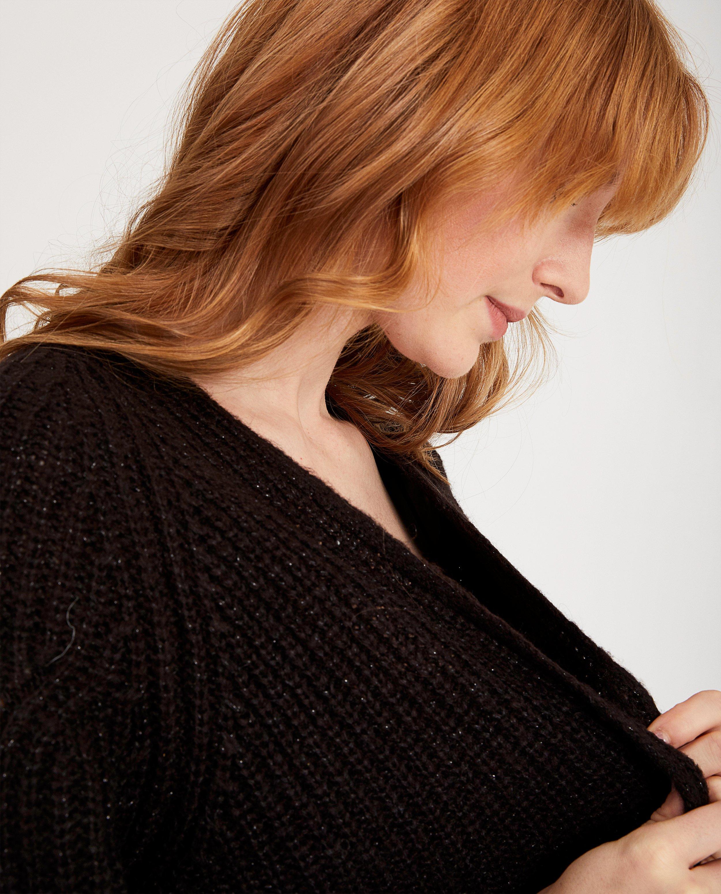 Cardigans - Cardigan met metaaldraad Sora