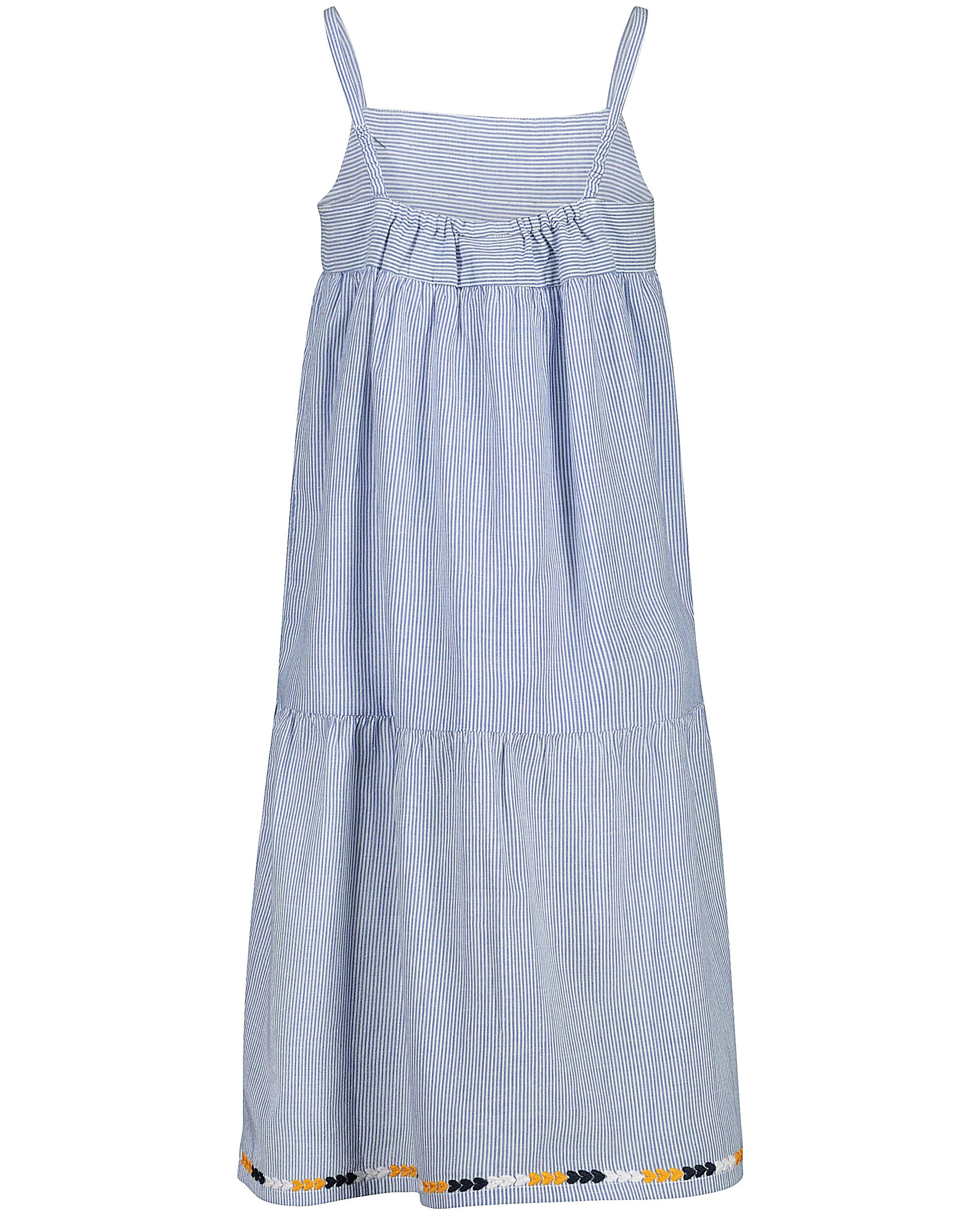 Kleedjes - blauw-wit gestreepte jurk Plop