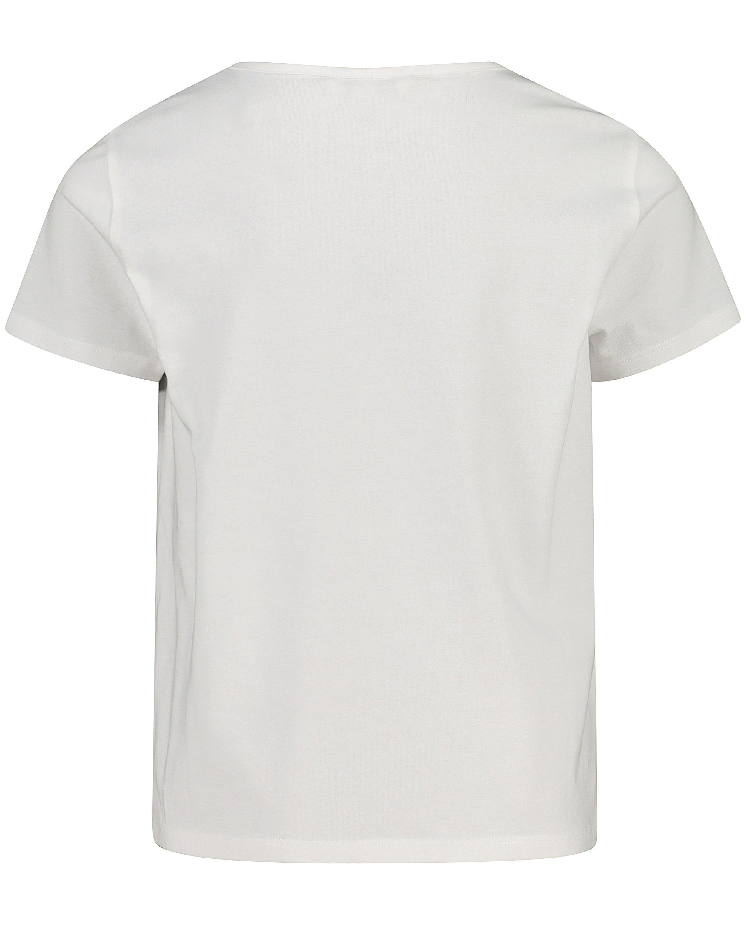 T-shirts - Wit 'Team Belgium'-shirt, 7-14 jaar