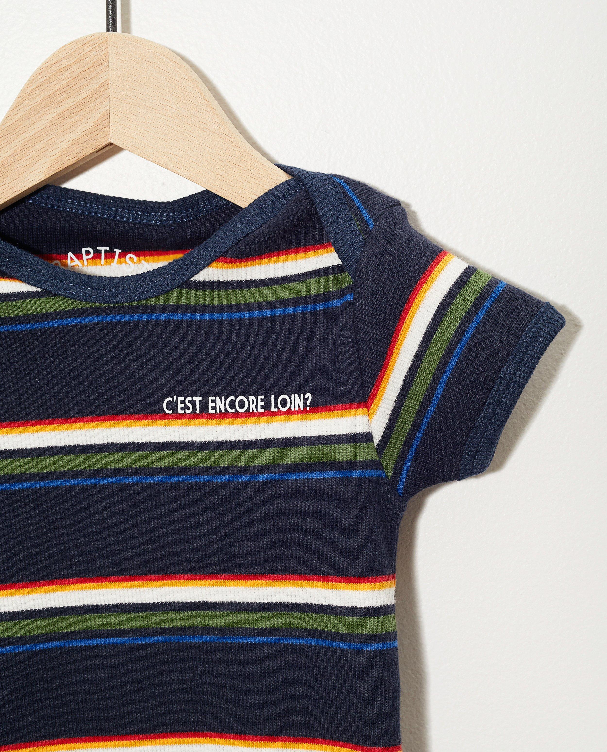 Blauwe romper met strepen (FR) - Product Detail - meerkleurig - afbeelding nummer 3