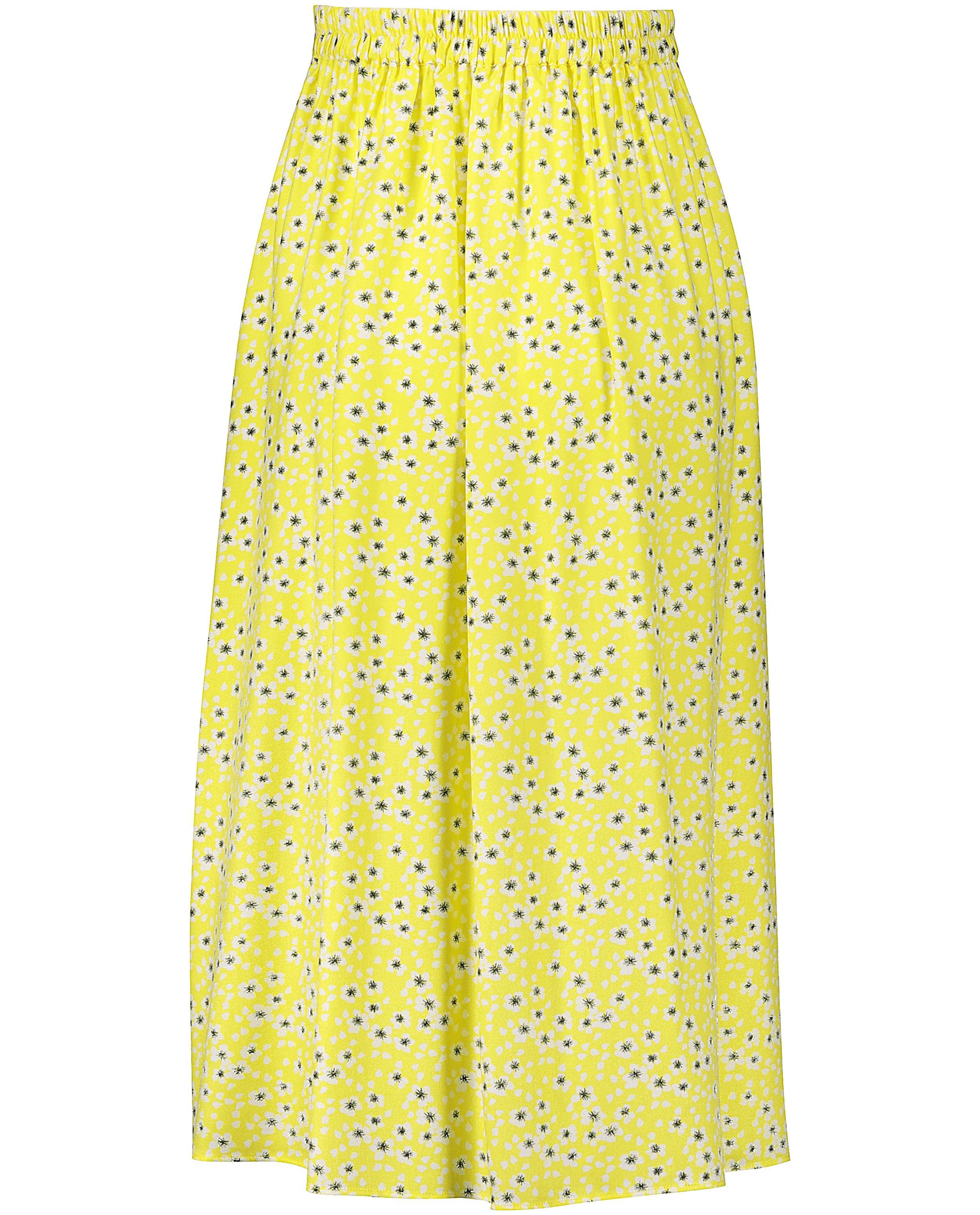 Jupes - Jupe maxi jaune imprimé JoliRonde