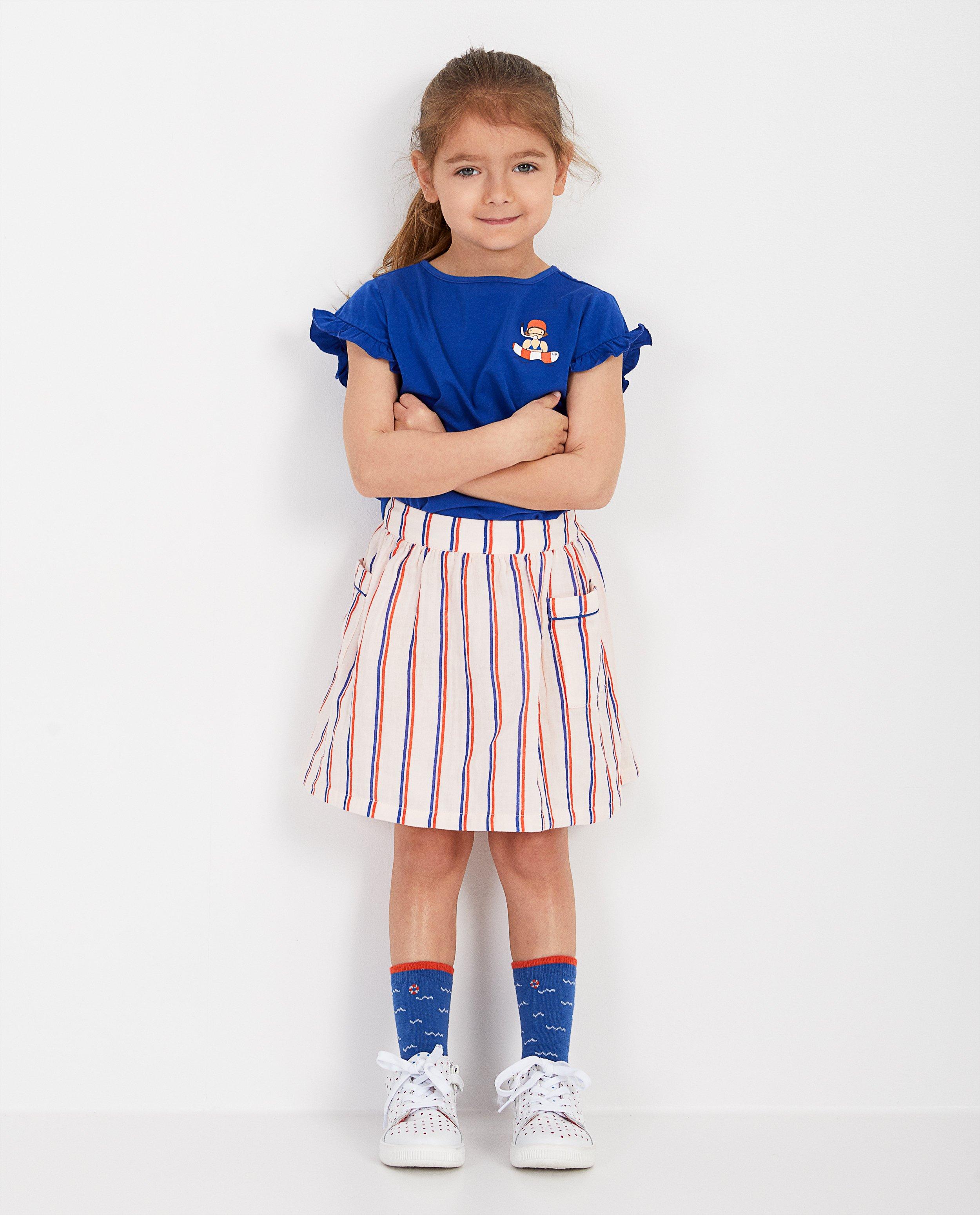 Jupes - Jupe rose rayée Hampton Bays