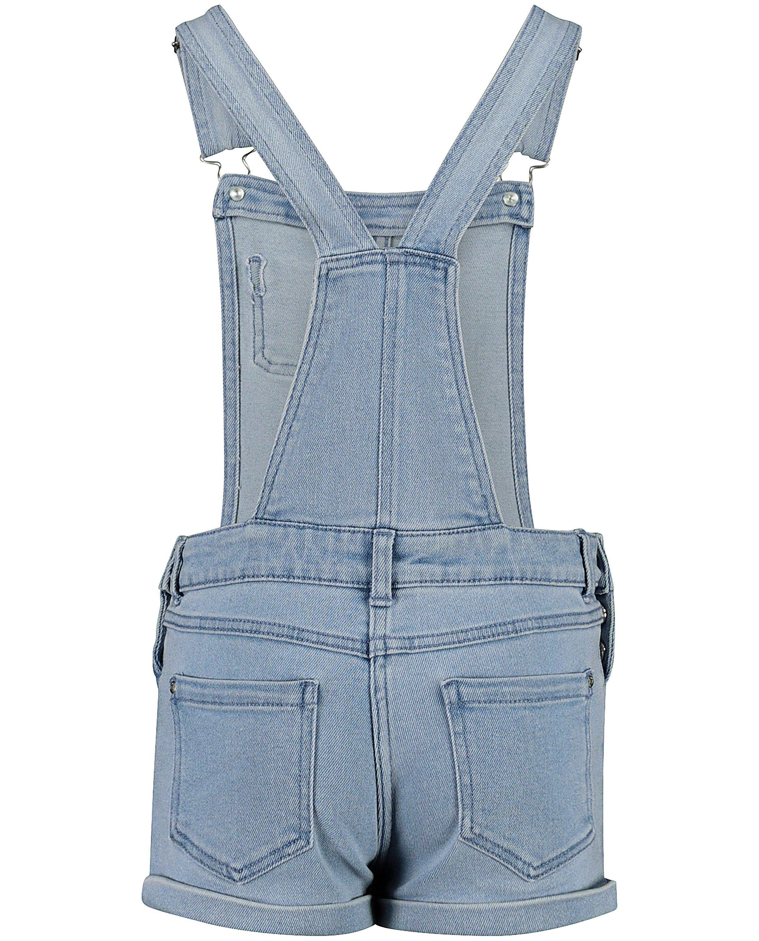 Jumpsuits - Lichtblauwe denim salopette