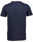T-shirts - T-shirt bleu foncé à inscription