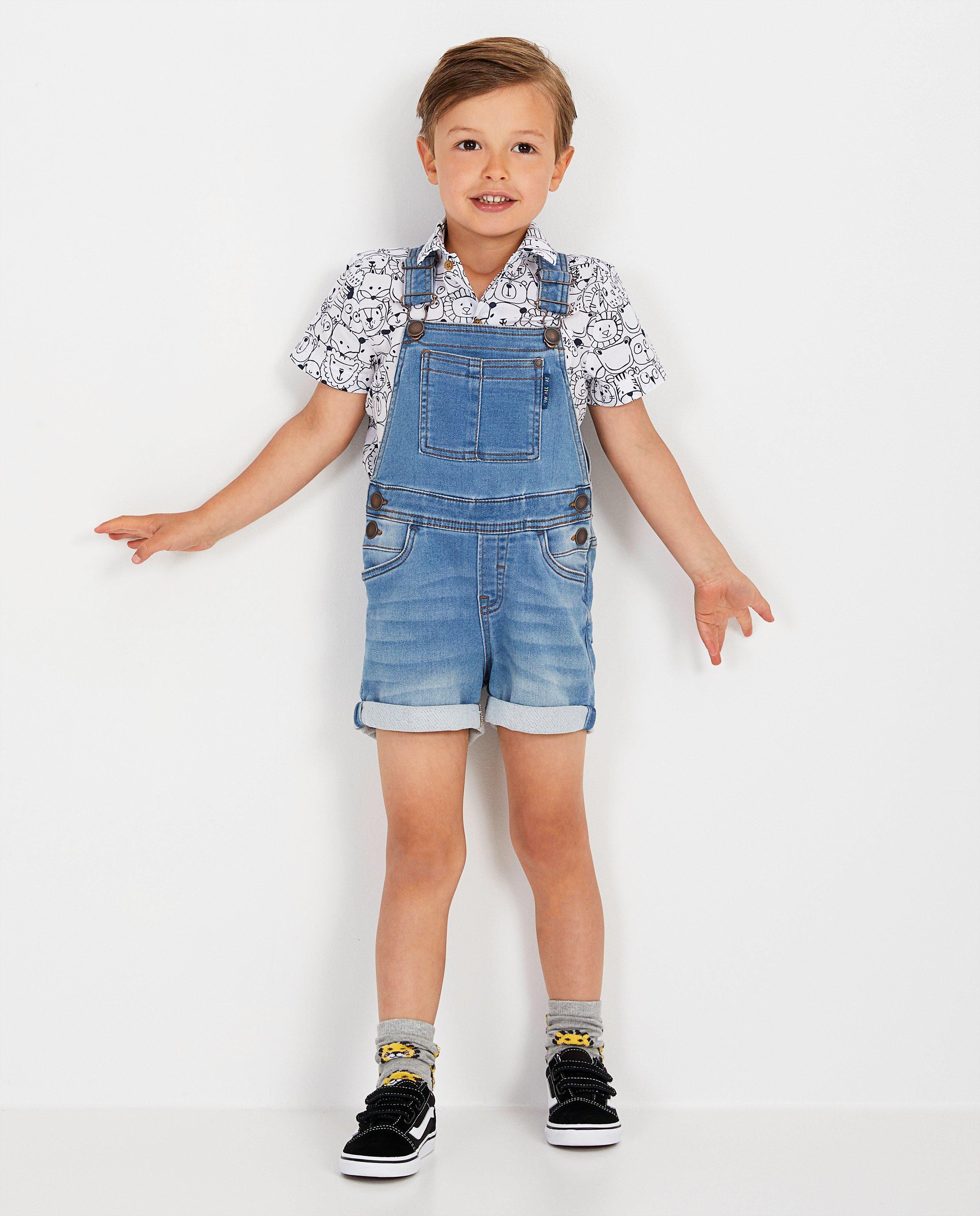 Wit hemd met print Maya - allover - Maya