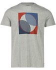 T-shirts - T-shirt gris à imprimé