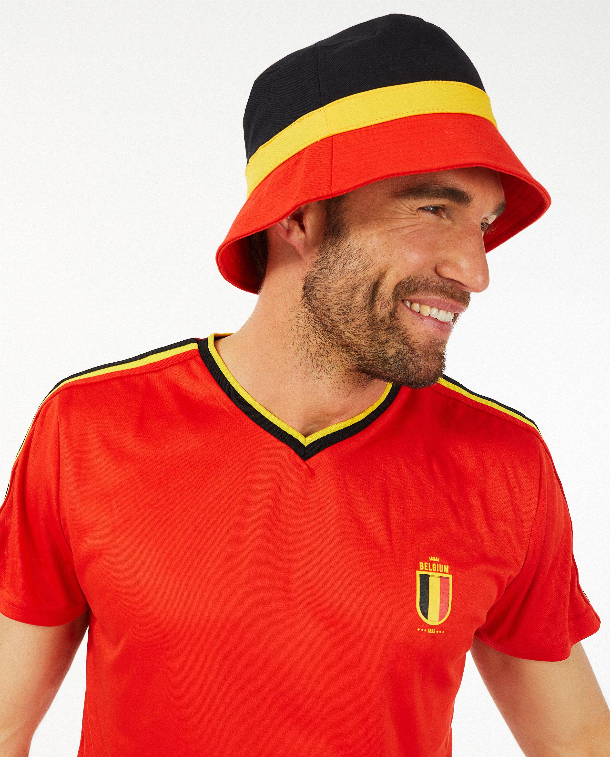Chapeau noir, jaune et rouge - hommes - Family stories - Familystories