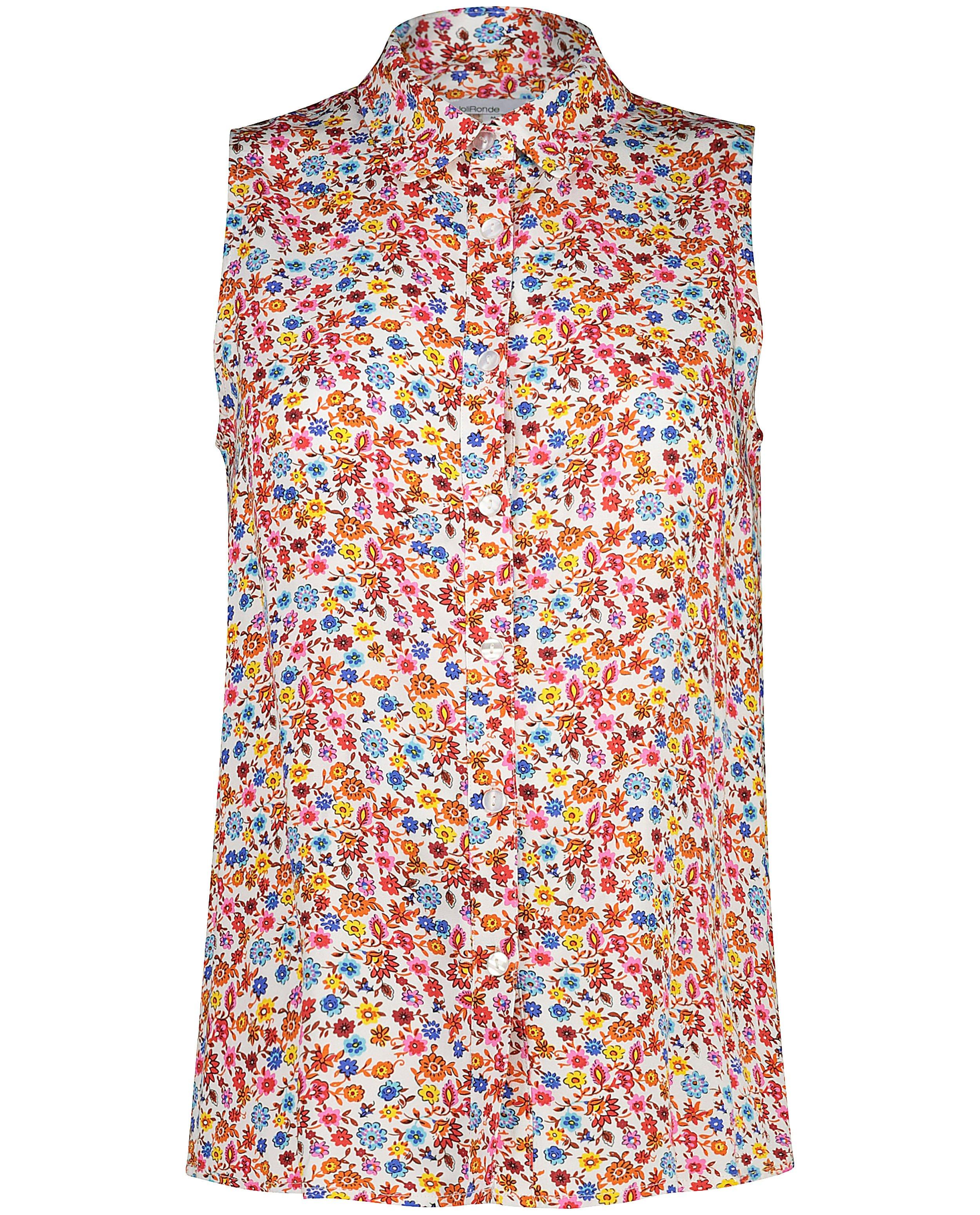 Witte top met print JoliRonde - zwangerschap - Joli Ronde