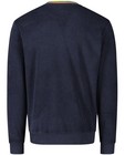 Sweaters - Blauwe sweater met print Baptiste
