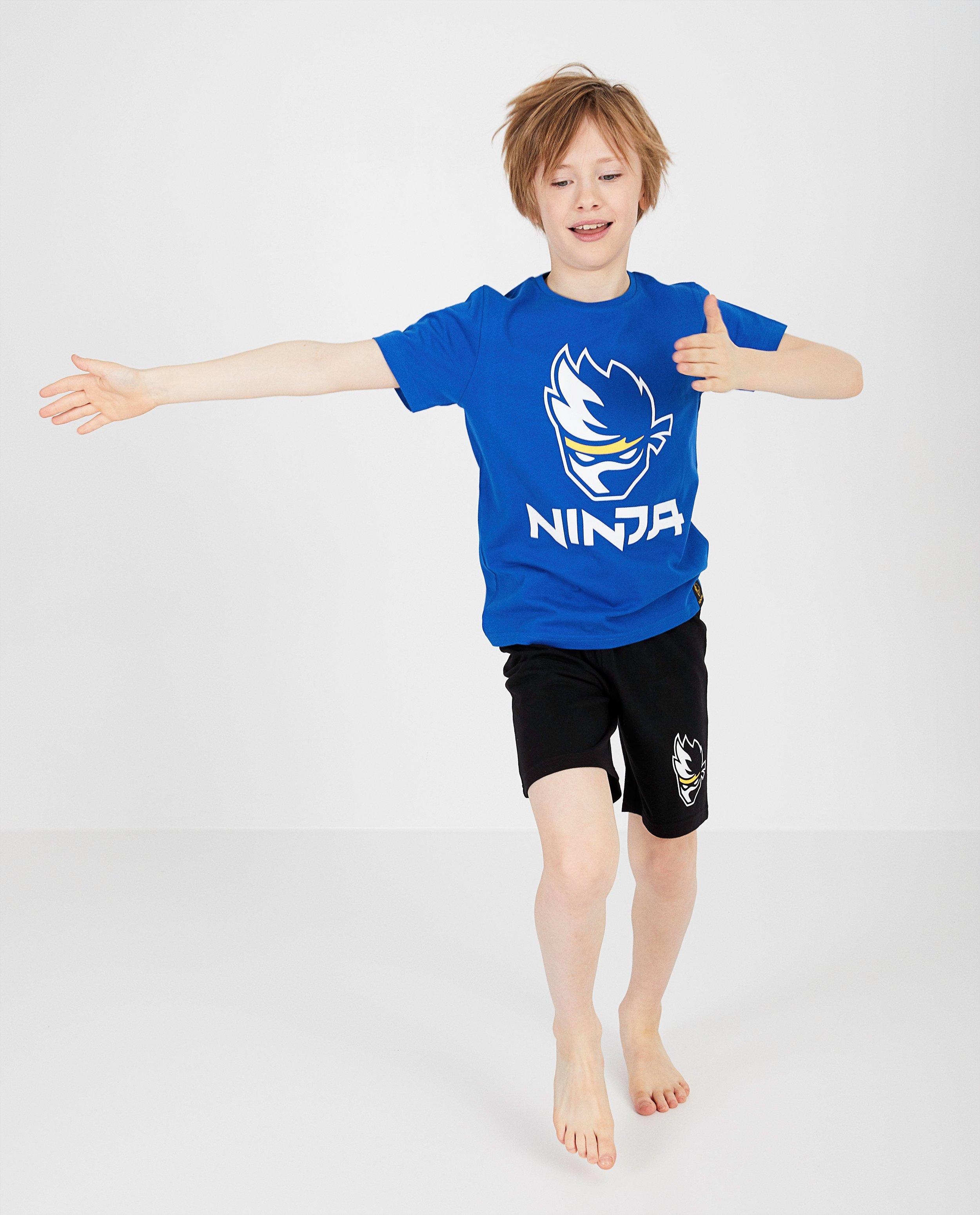 Blauwe Ninja-pyjama - Product Detail - blauw - afbeelding nummer 1