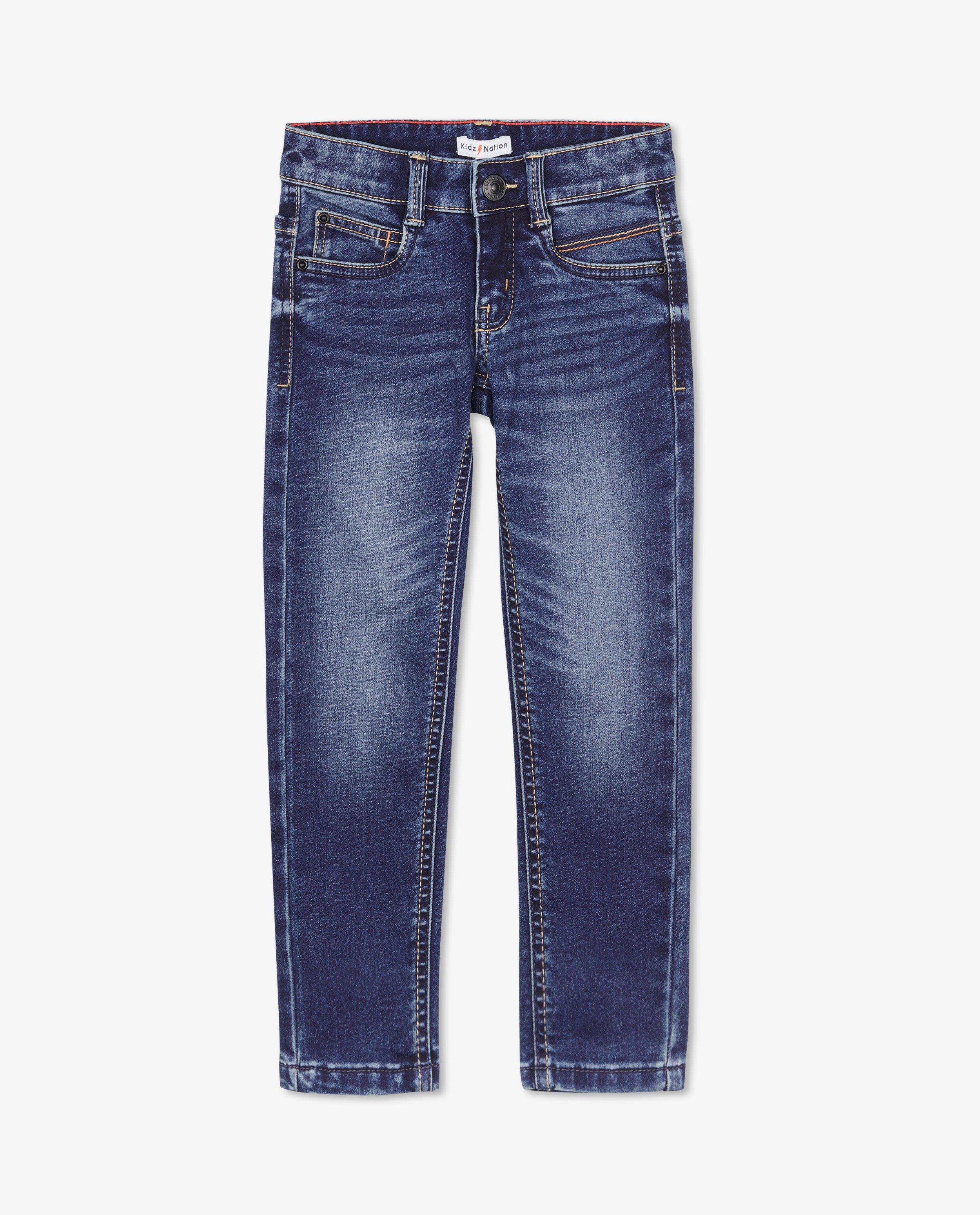 Jeans - Jeans slim gris Simon, 2-7 ans