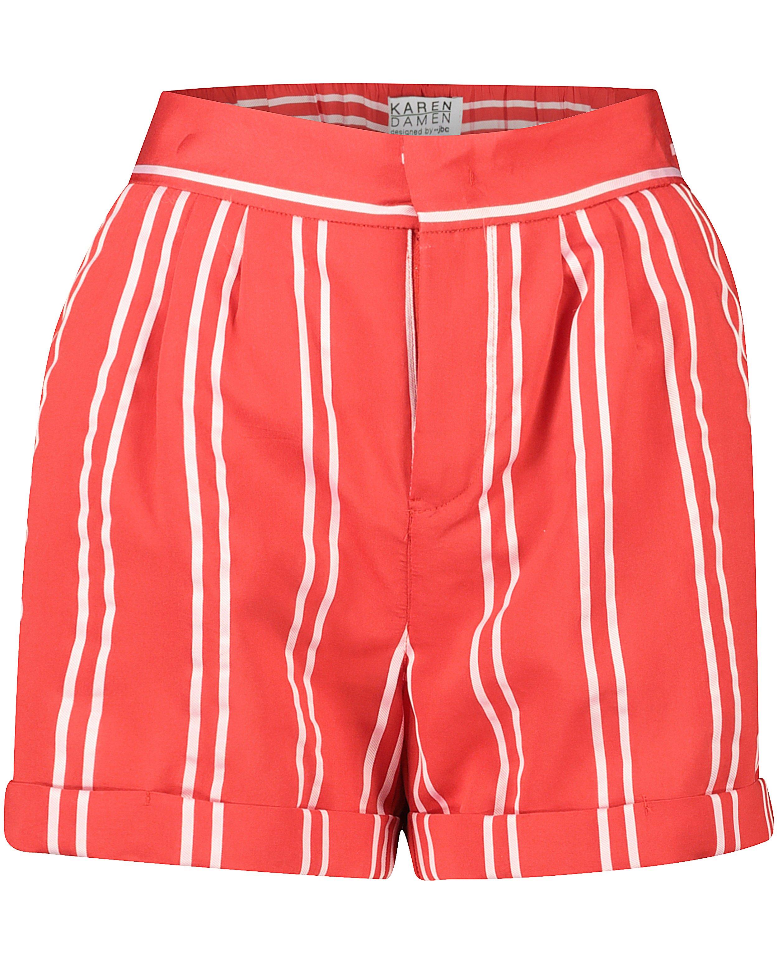 Rode short met strepen Karen Damen - Product Detail - meerkleurig - afbeelding nummer 5