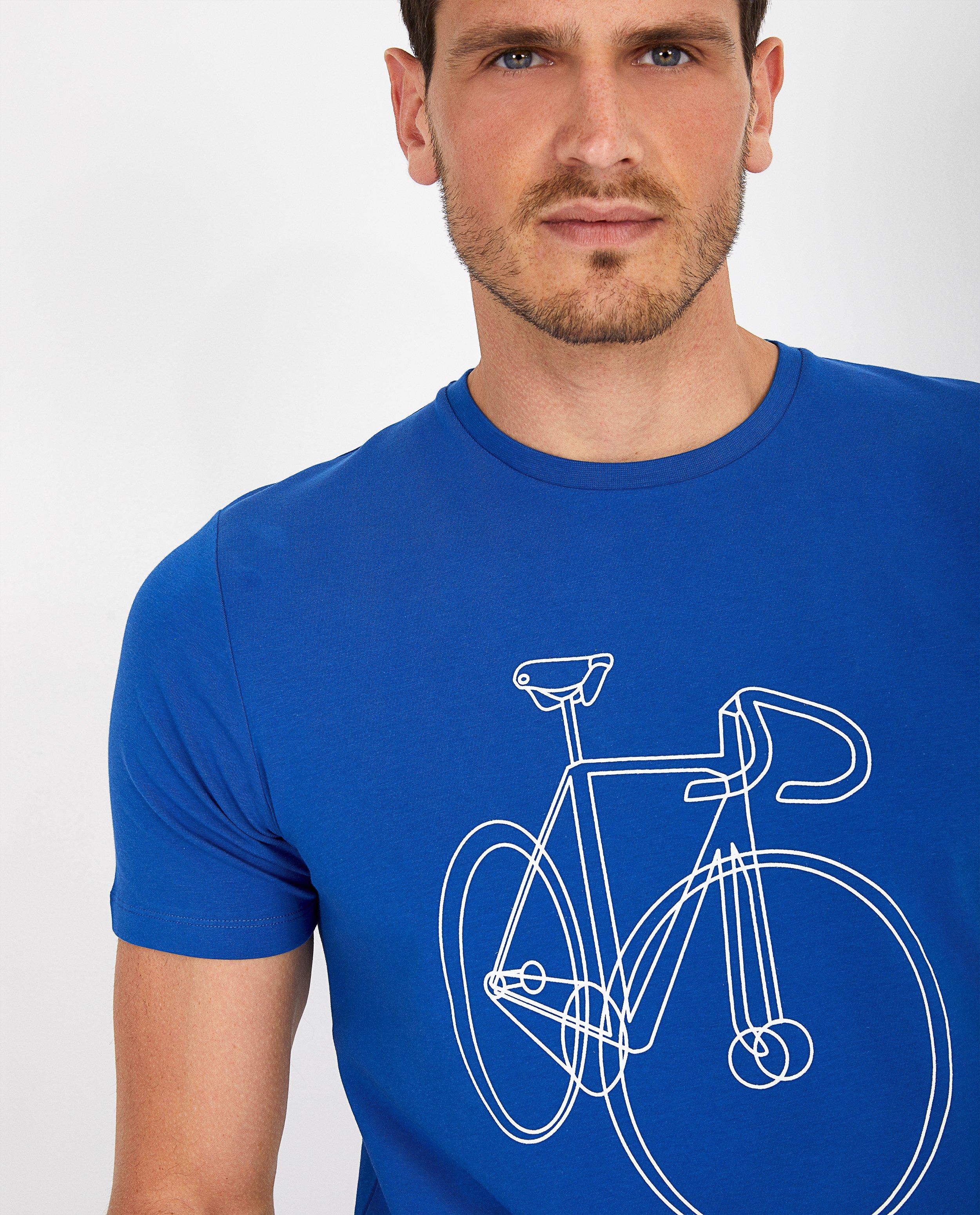 T shirt fiets print new arrivals