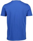 T-shirts - Blauw T-shirt met print Baptiste
