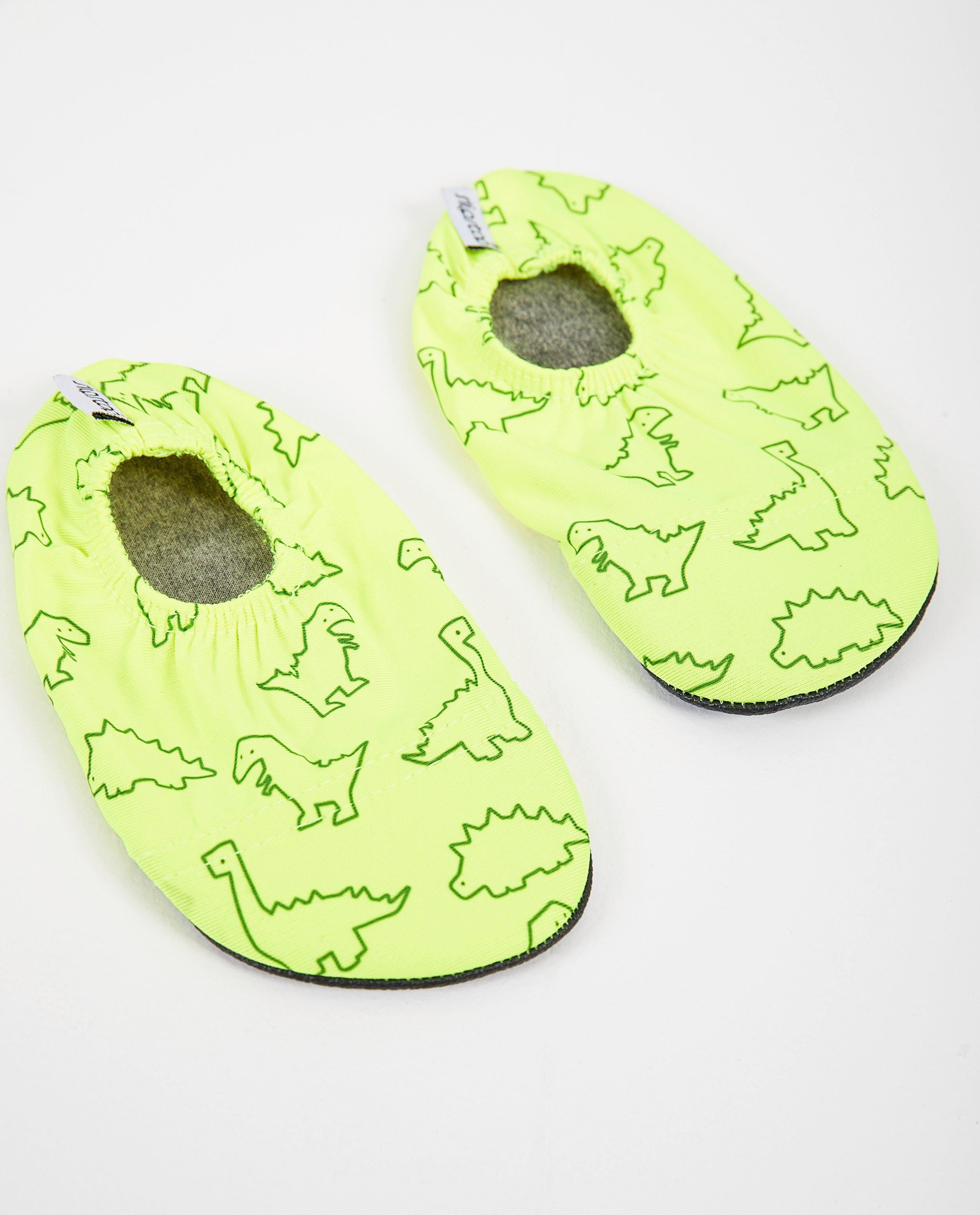 Schoenen - Gele antislip schoentjes Slipstop