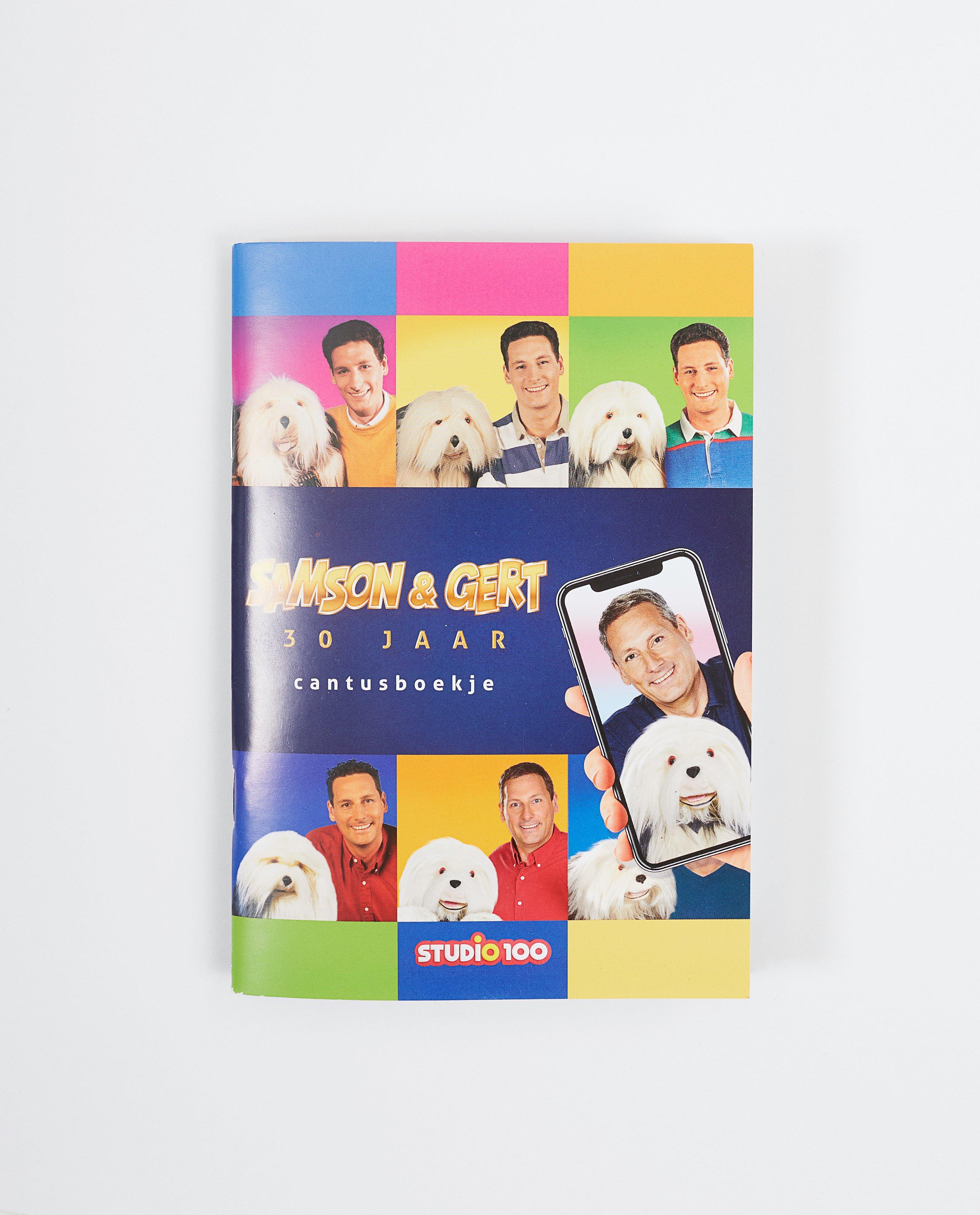 30 jaar Samson en Gert-cantusboek - liedjesboekje - Samson