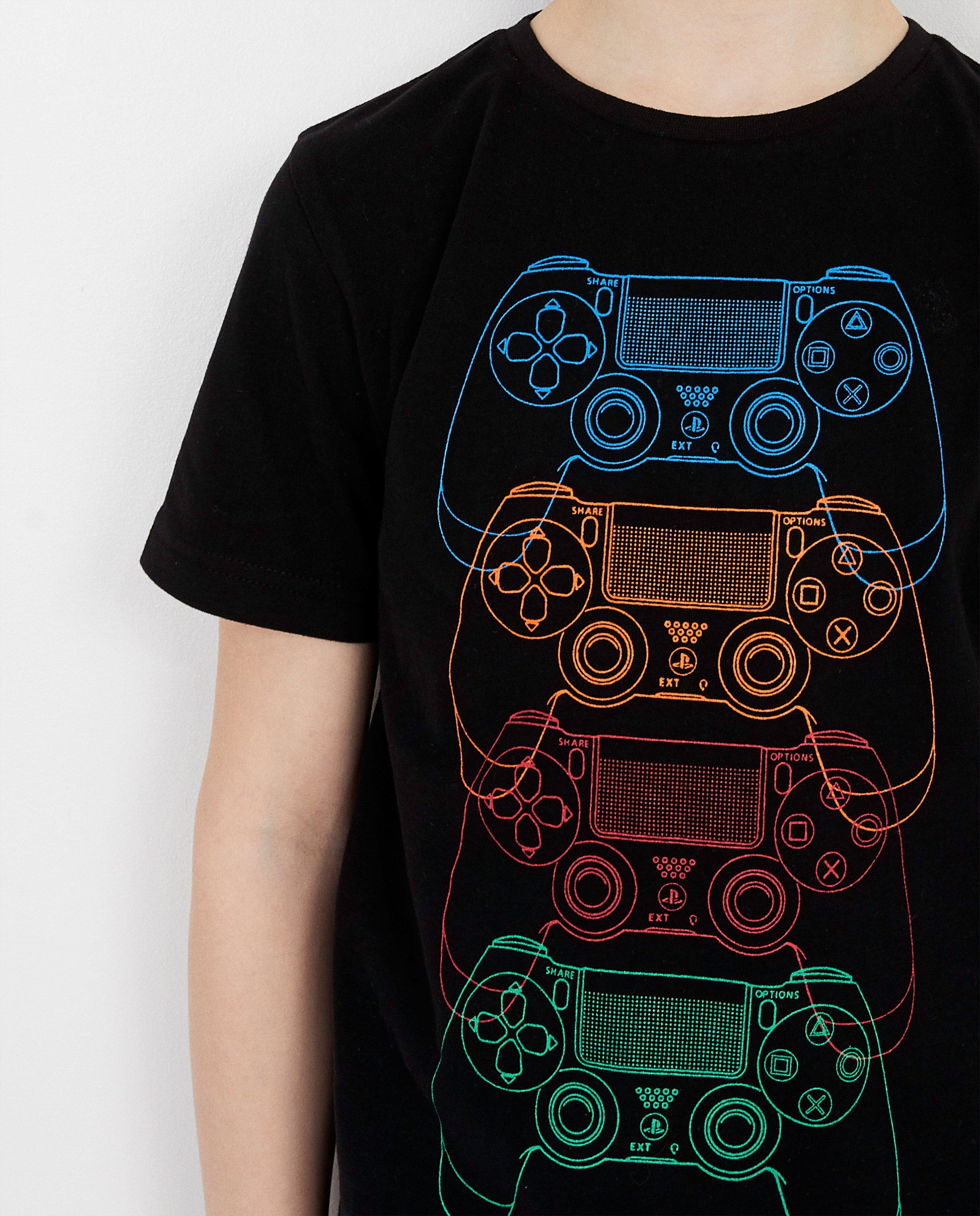 Nachtkleding - Zwarte pyjama Playstation