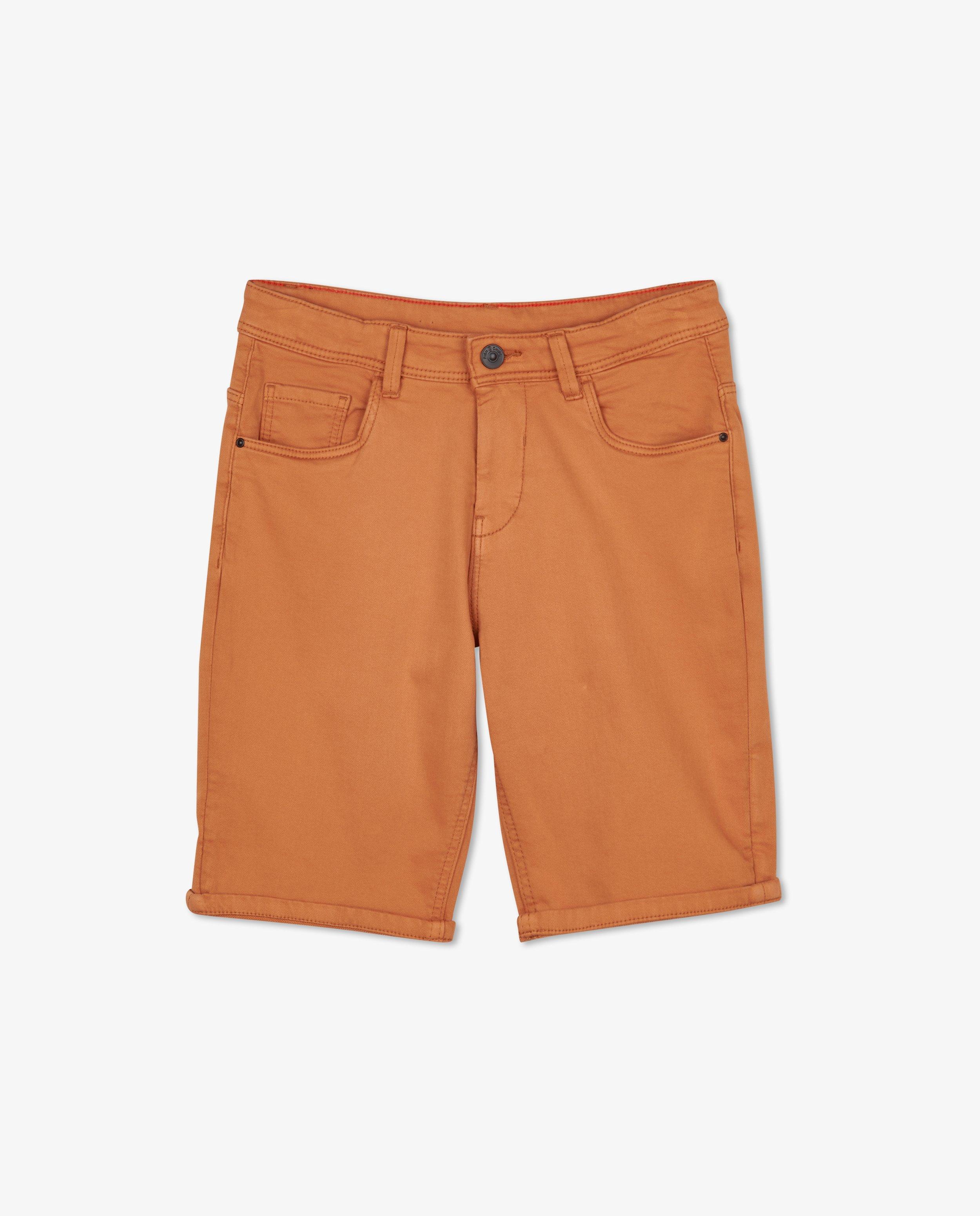 Organic sweat denim bermuda, 7-14 jaar - stretch - JBC