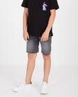 Shorts - Bermuda en sweat denim Simon, 7-14 ans