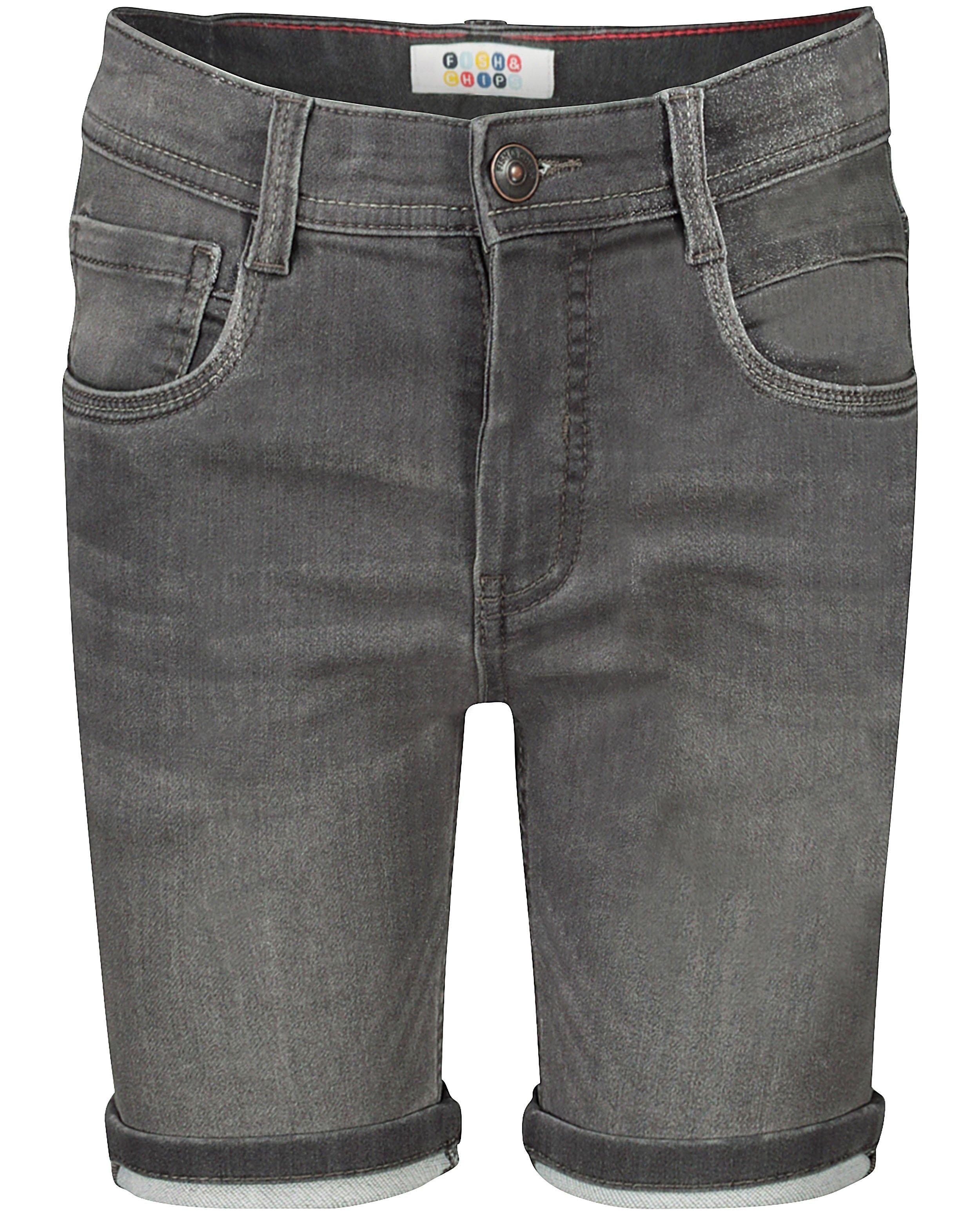 Shorts - Bermuda en sweat denim Simon, 7-14 ans