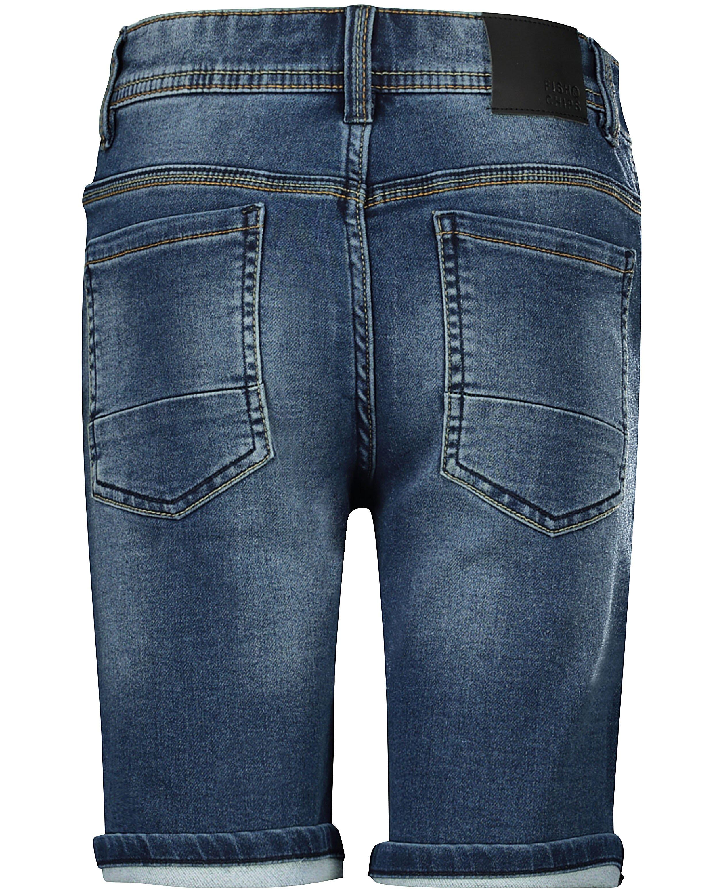 Shorts - Short en sweat denim Simon, 7-14 ans
