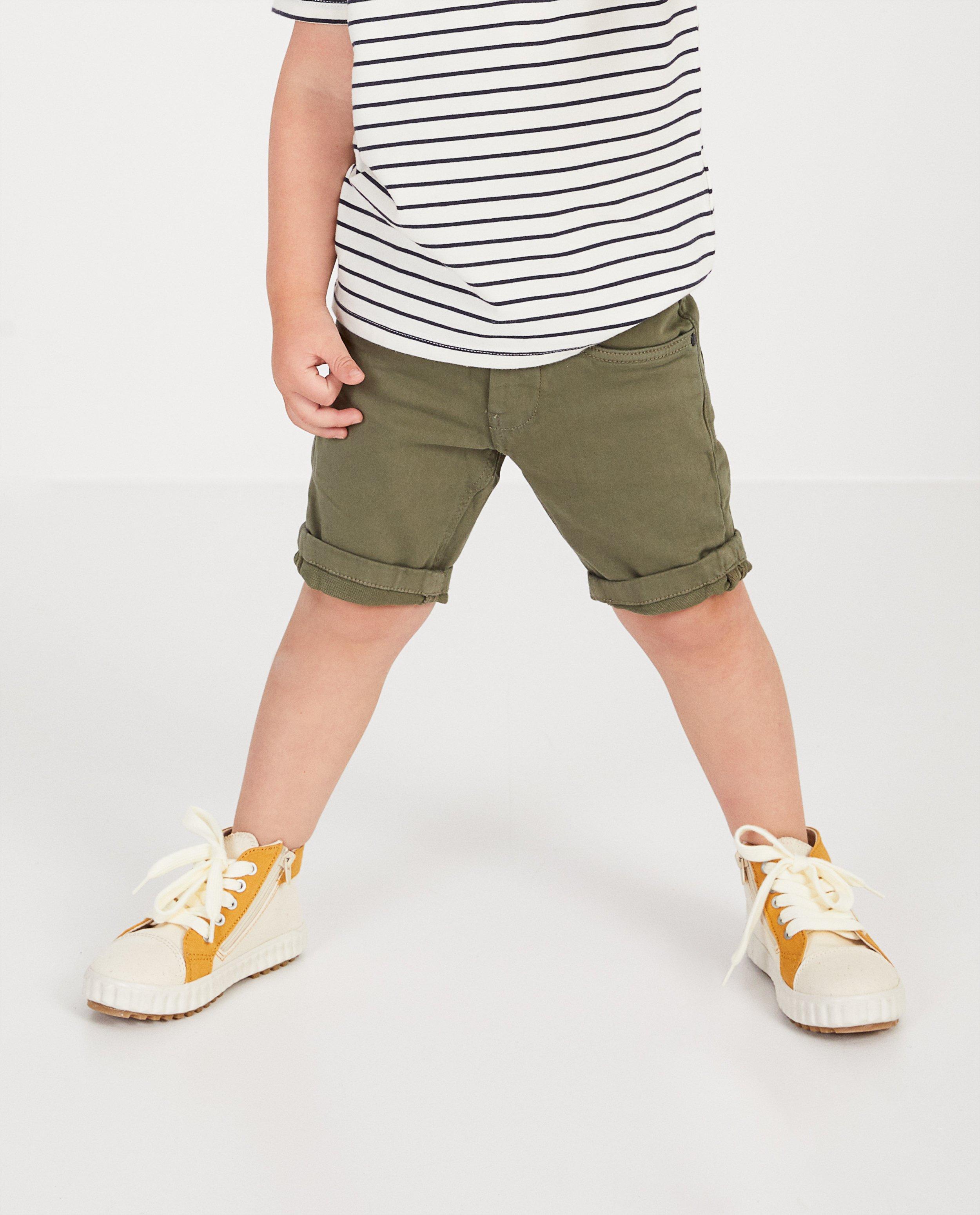 Shorts - Bermuda en sweat denim, 2-7 ans