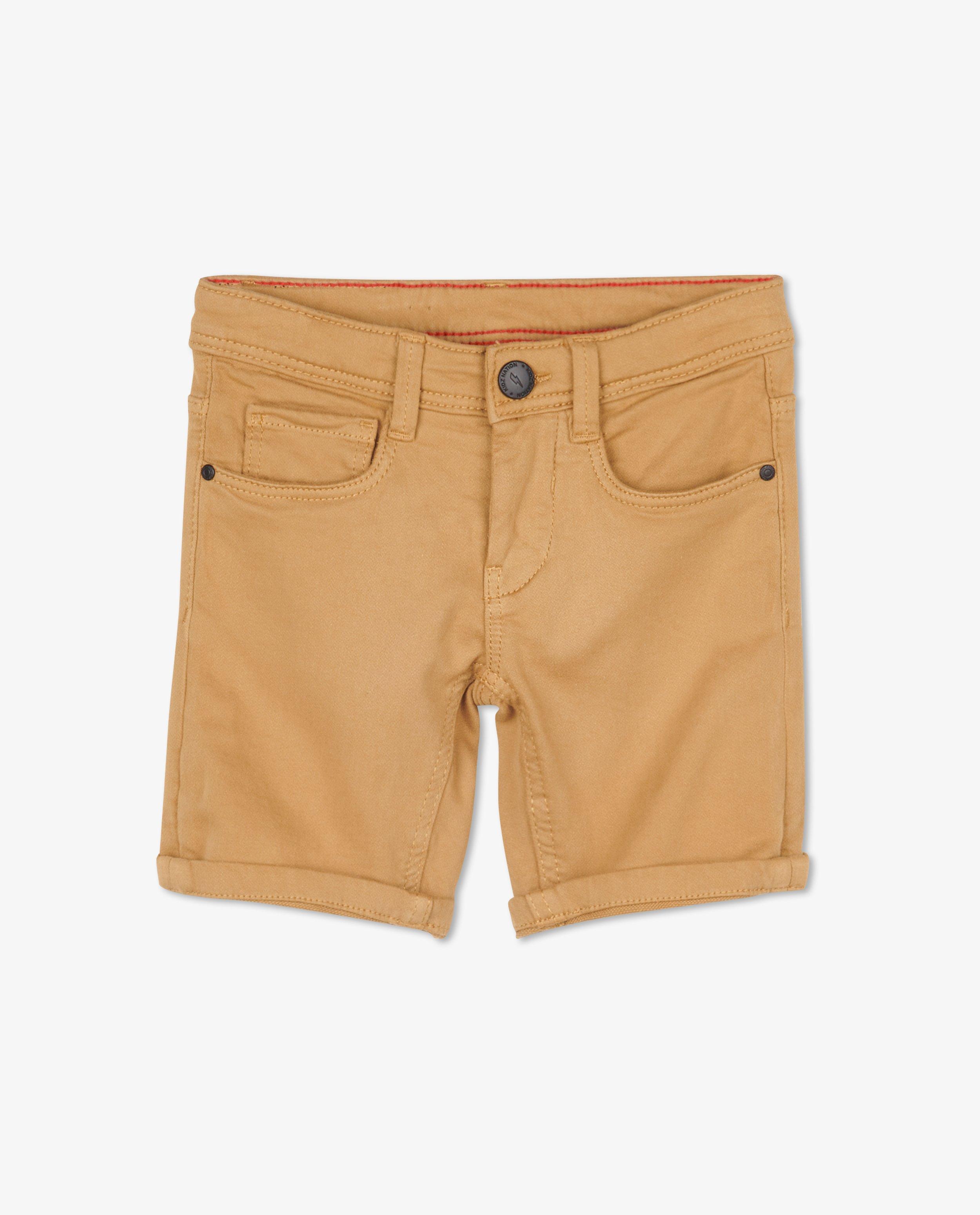 Shorten - Sweat denim bermuda, 2-7 jaar