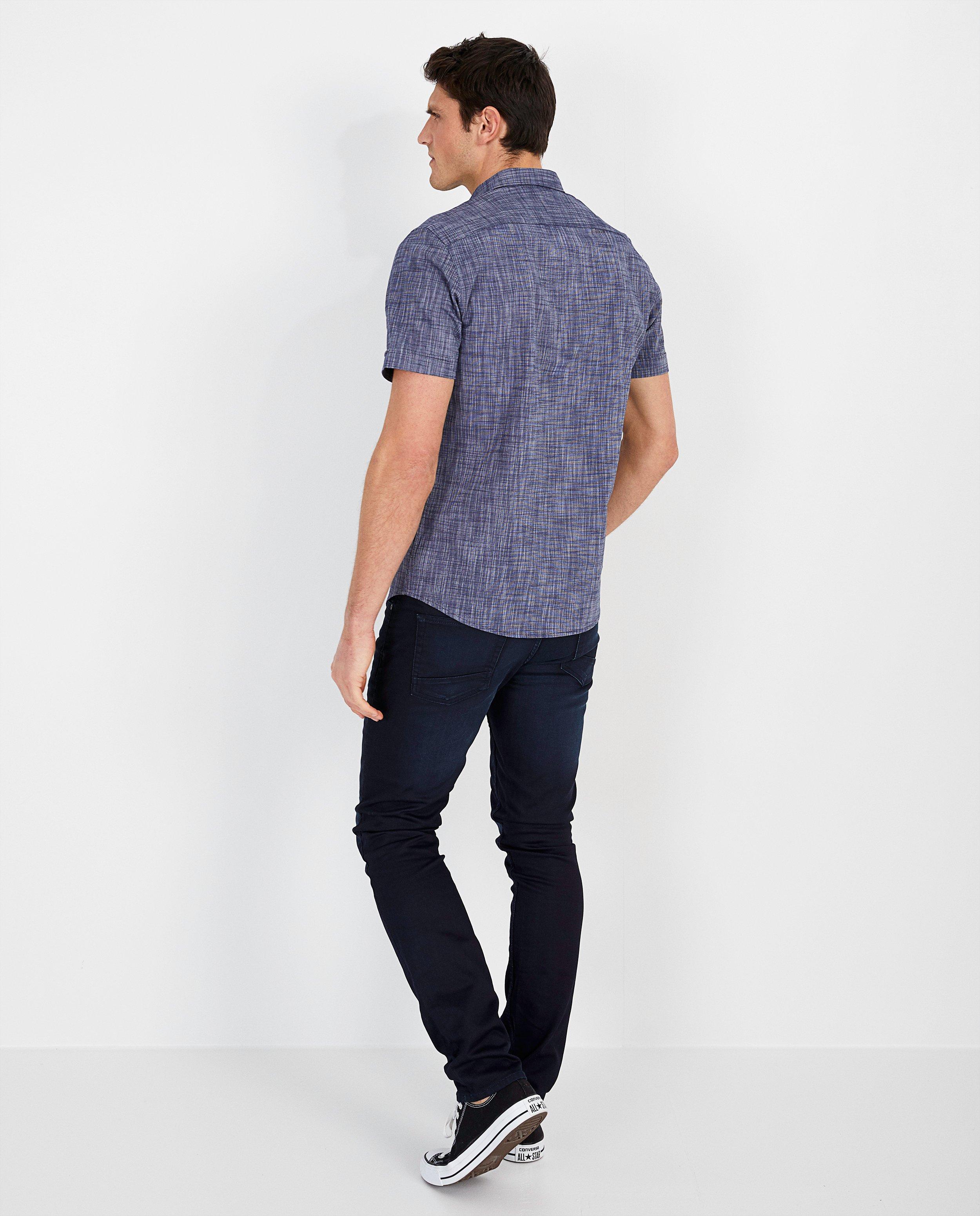 Donkergrijs hemd met korte mouwen - Product Detail - donkergrijs - afbeelding nummer 3