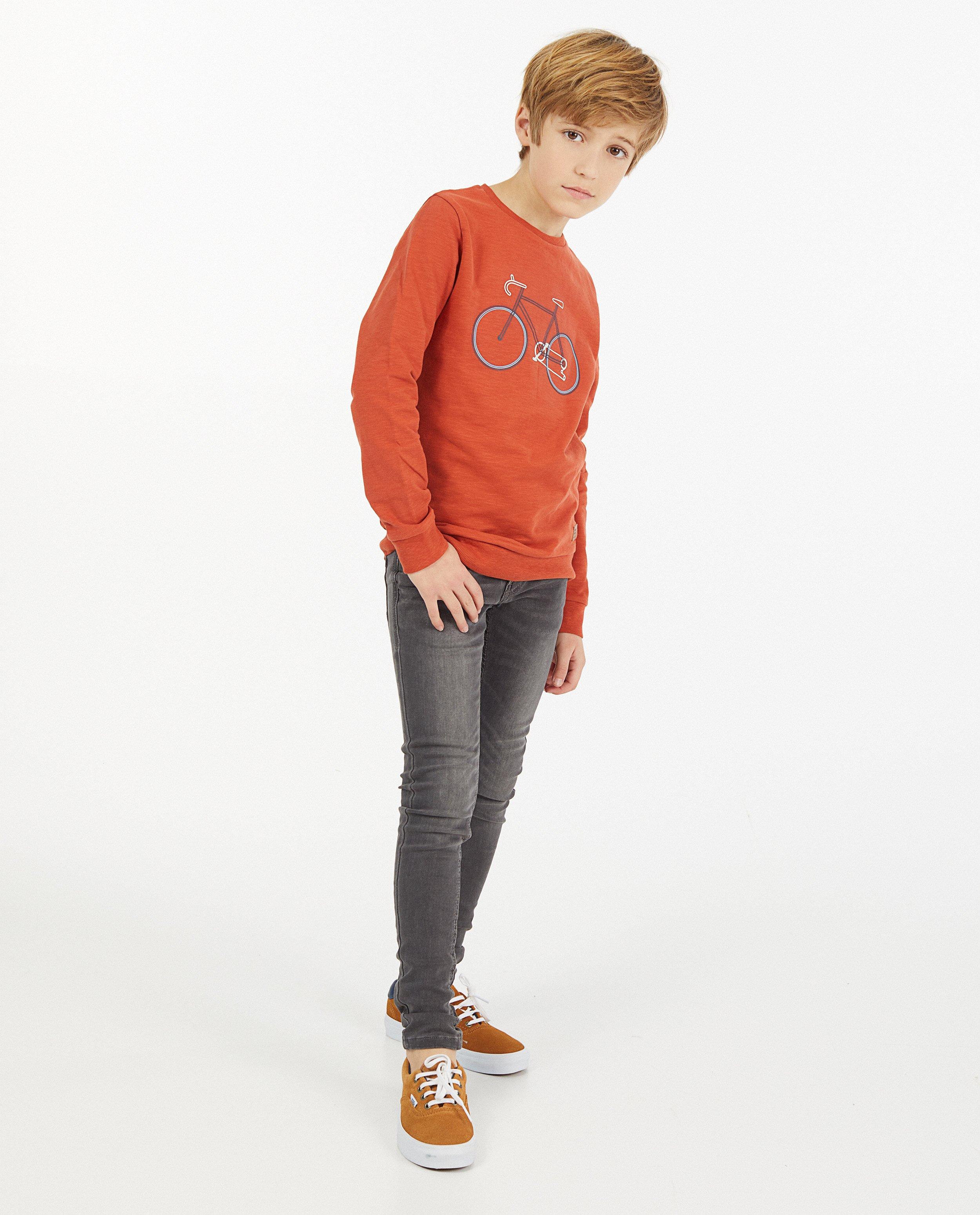 Grijze superskinny Noah, 7-14 jaar - null - JBC