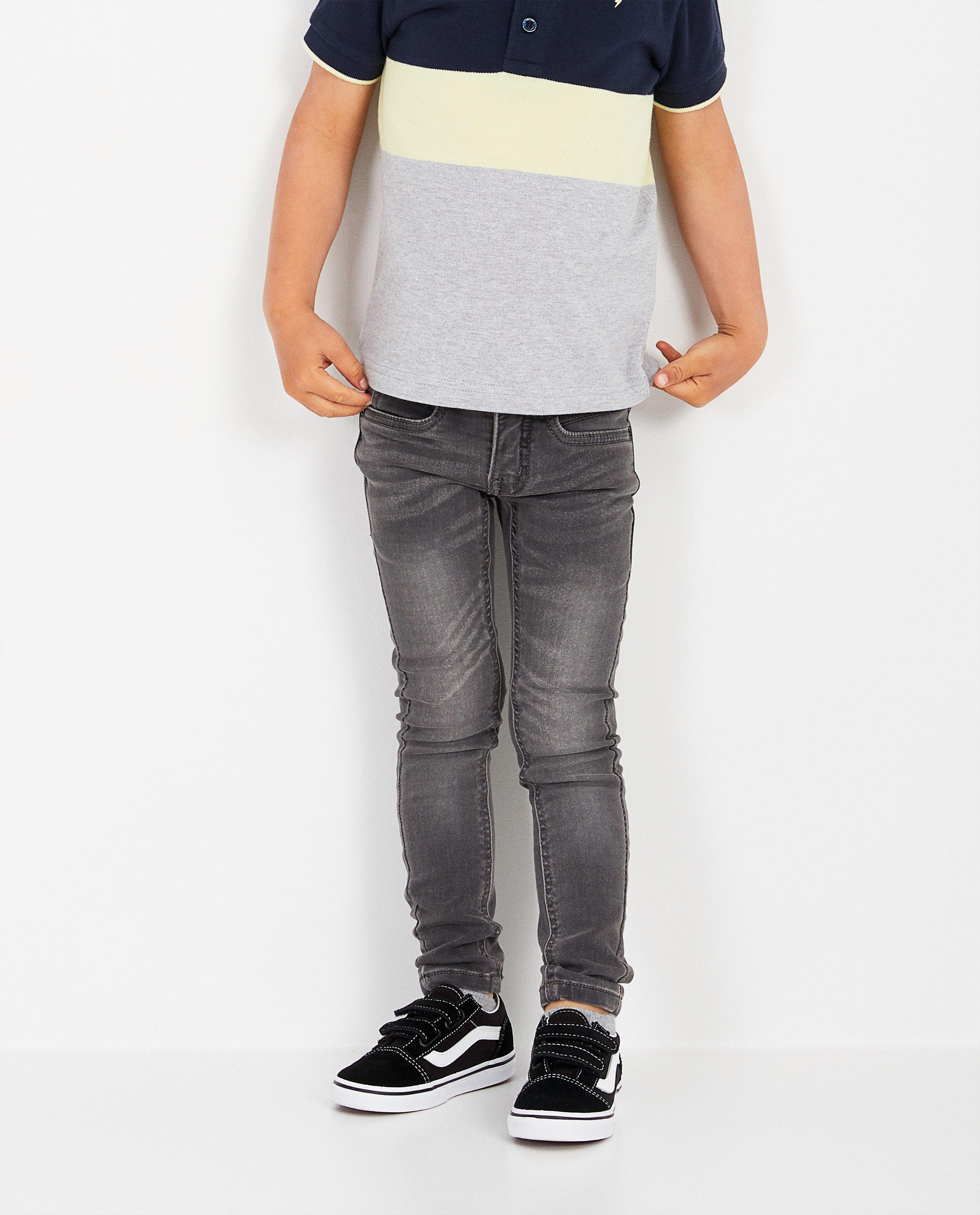 Jeans - Sweat denim superskinny Noah, 2-7 jaar