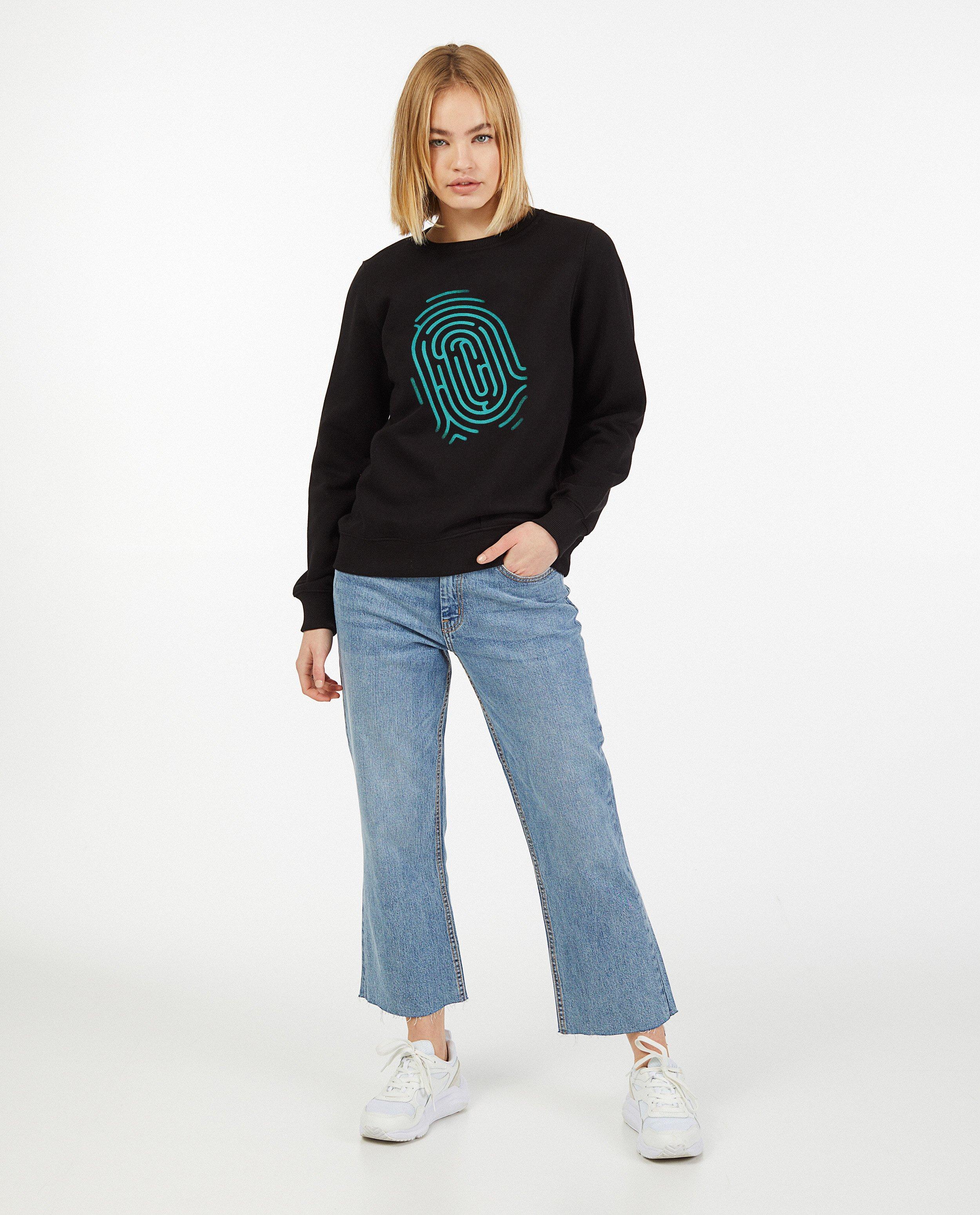 Sweat noir De Mol - personnalisable - De Mol