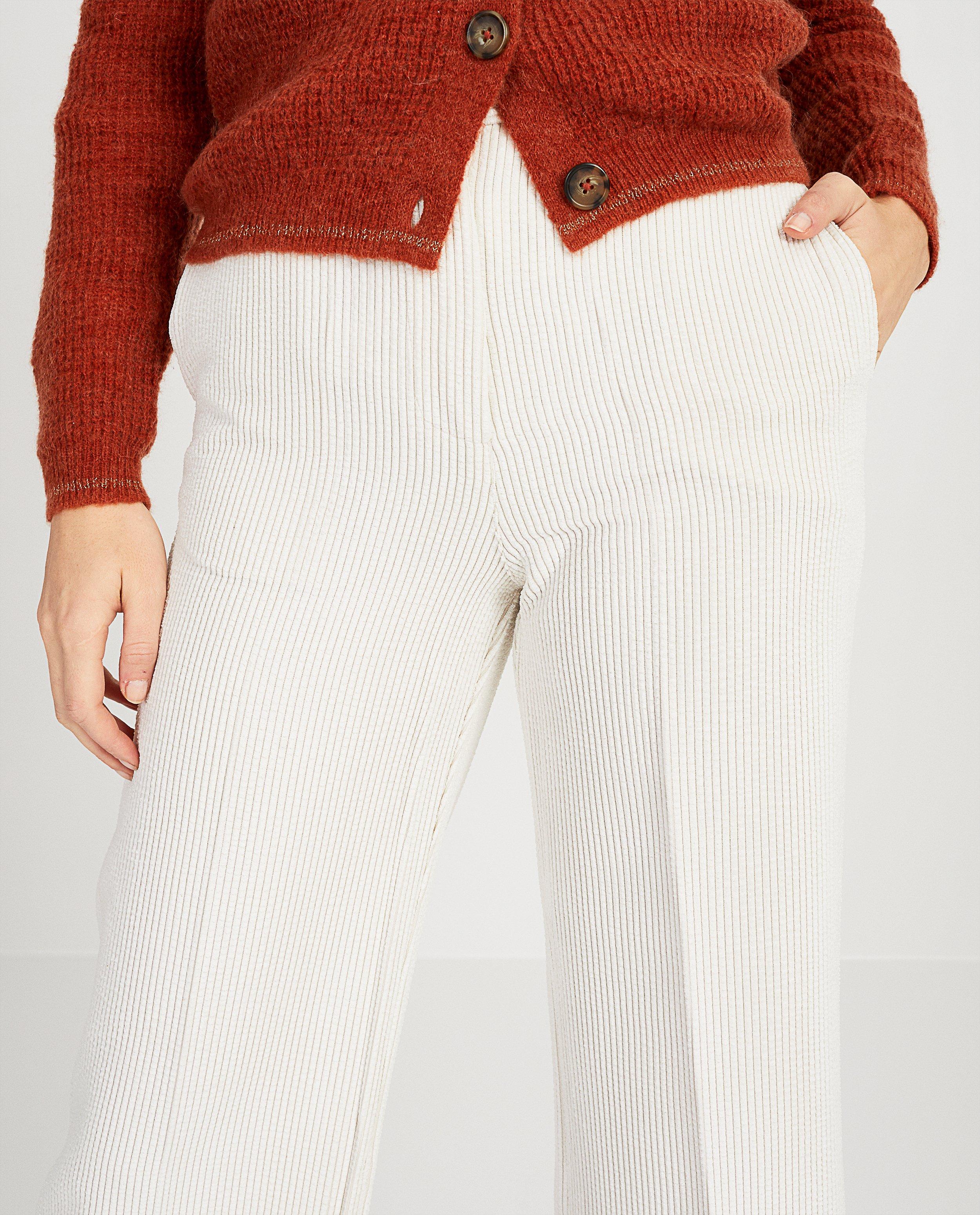Pantalons - Pantalon blanc Ella Italia