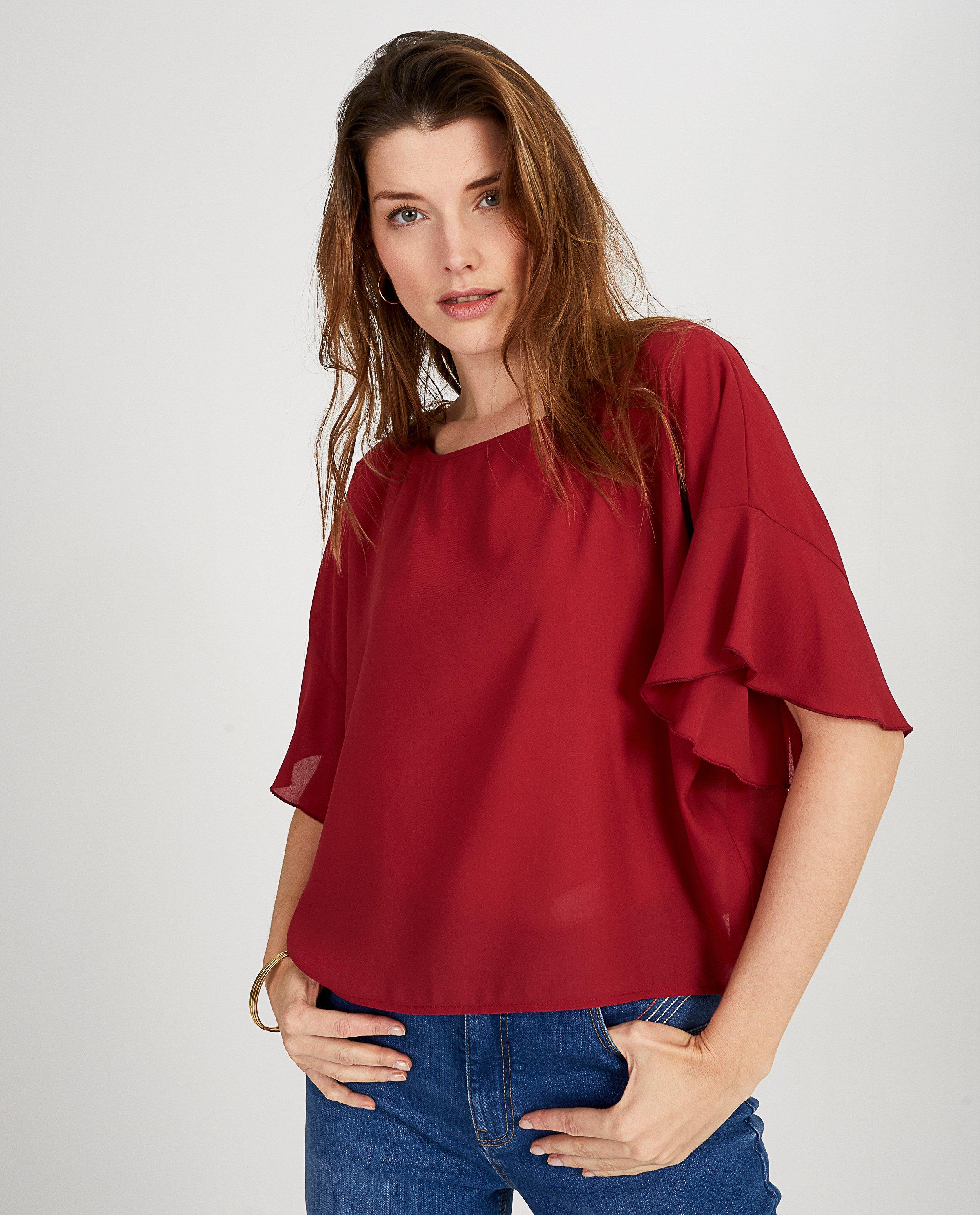 Hemden - Blouse met boothals Ella Italia
