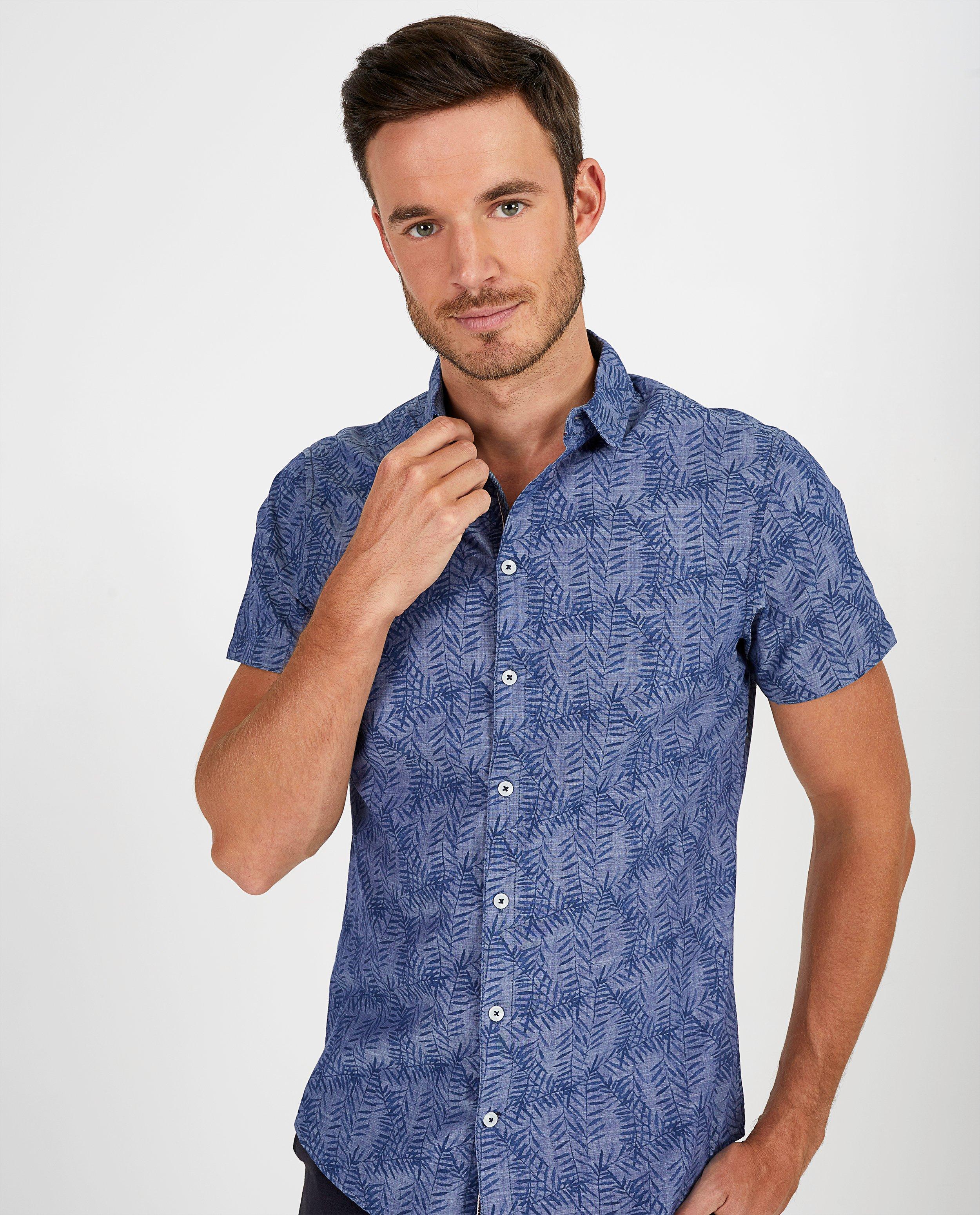 Chemises - Chemise bleue League Danois