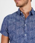 Hemden - Blauw hemd met print League Danois