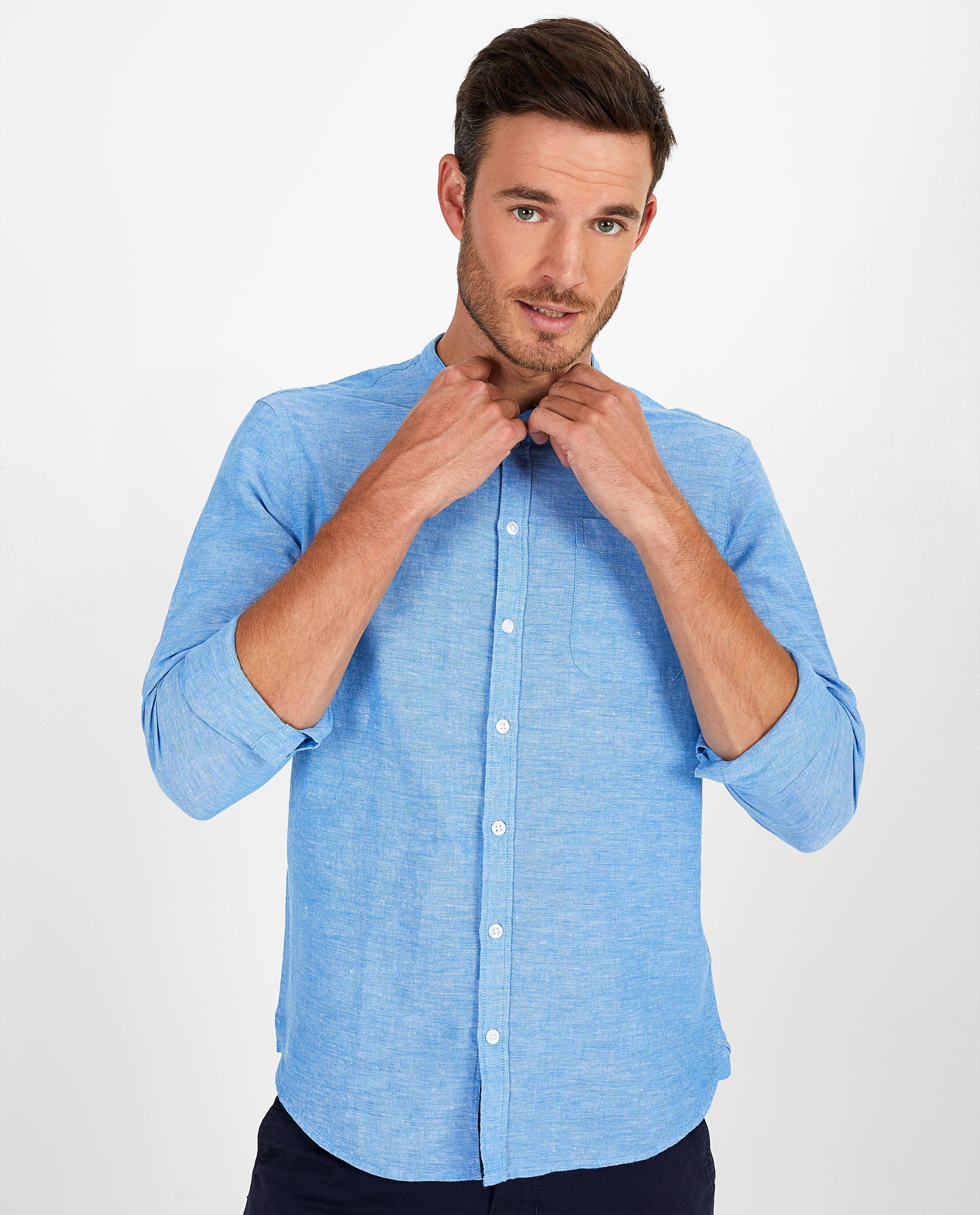 Chemises - Chemise col mao League Danois