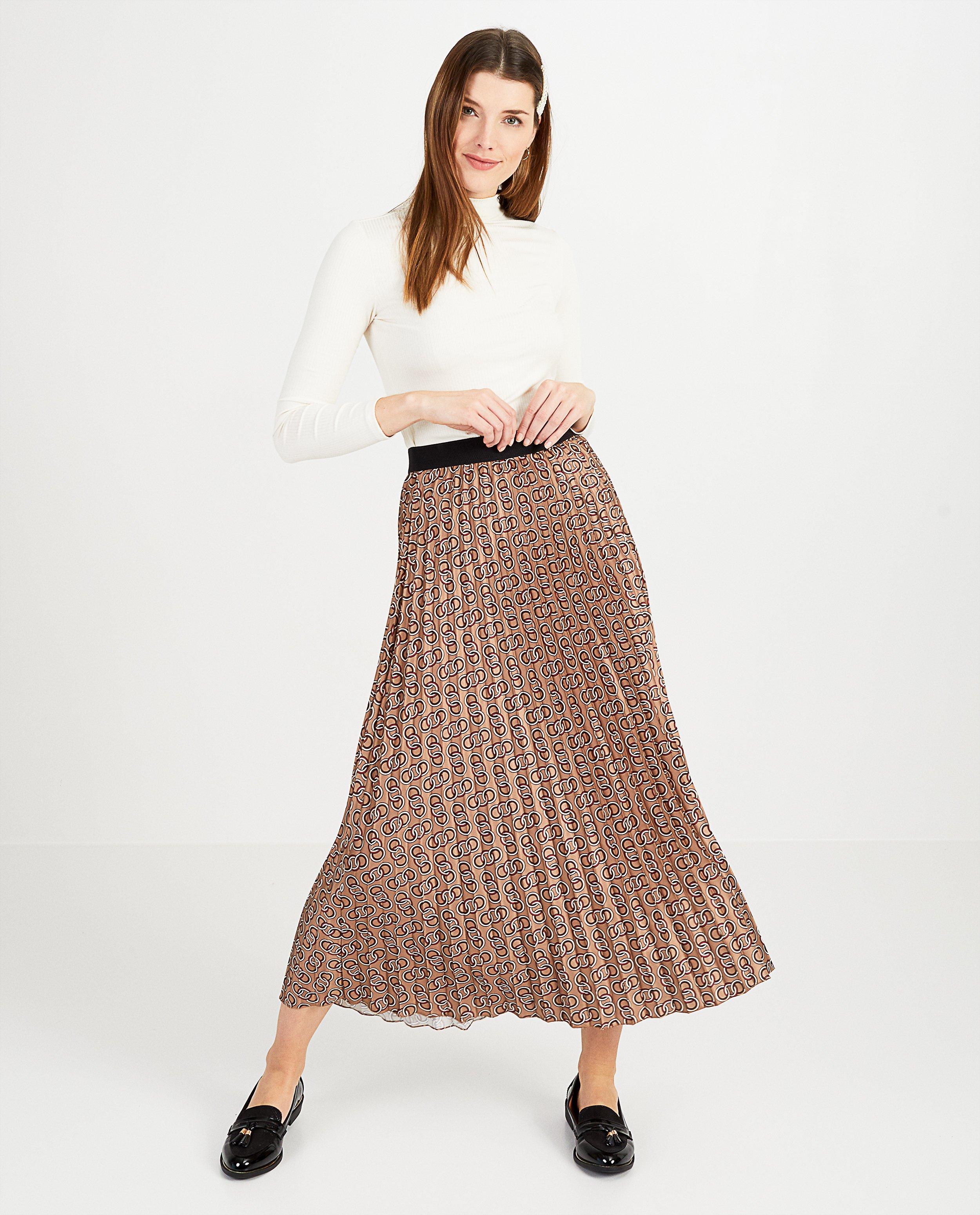 Maxi-rok met print Ella Italia - Print van 3 ringen - Ella Italia