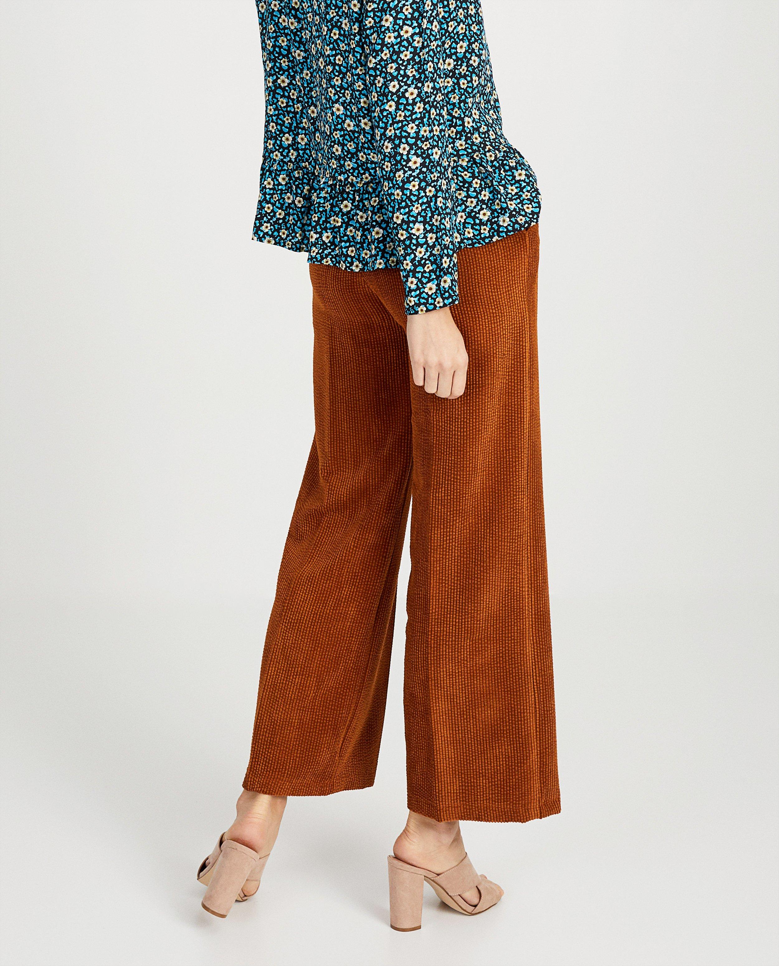 Broeken - Broek van ribfluweel Ella Italia
