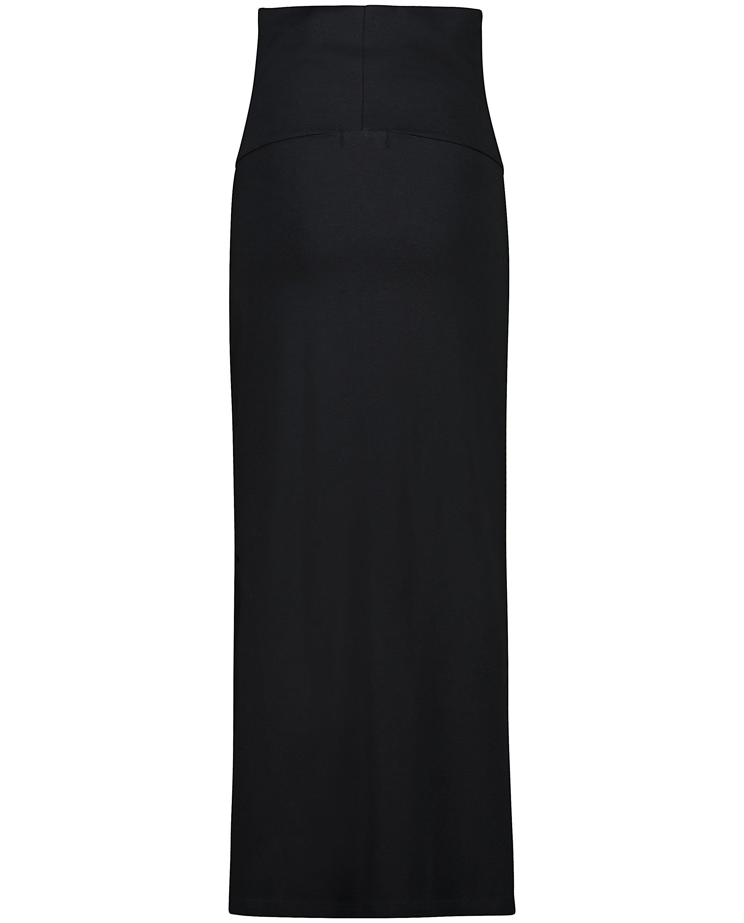 Rokken - Zwarte maxi-rok Mamalicious