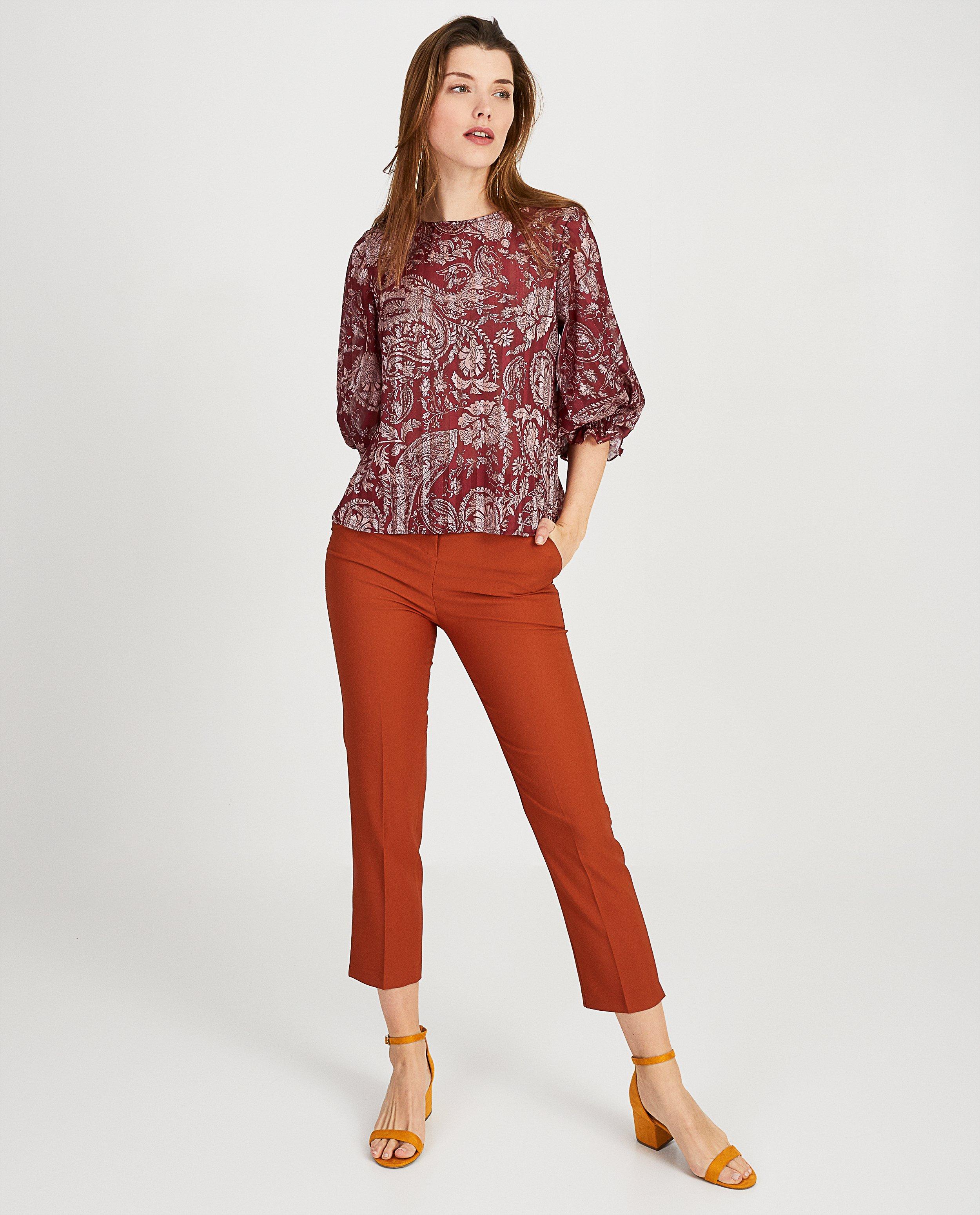 Bordeaux blouse Ella Italia - null - Ella Italia