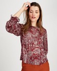 Chemises - Bordeaux blouse Ella Italia
