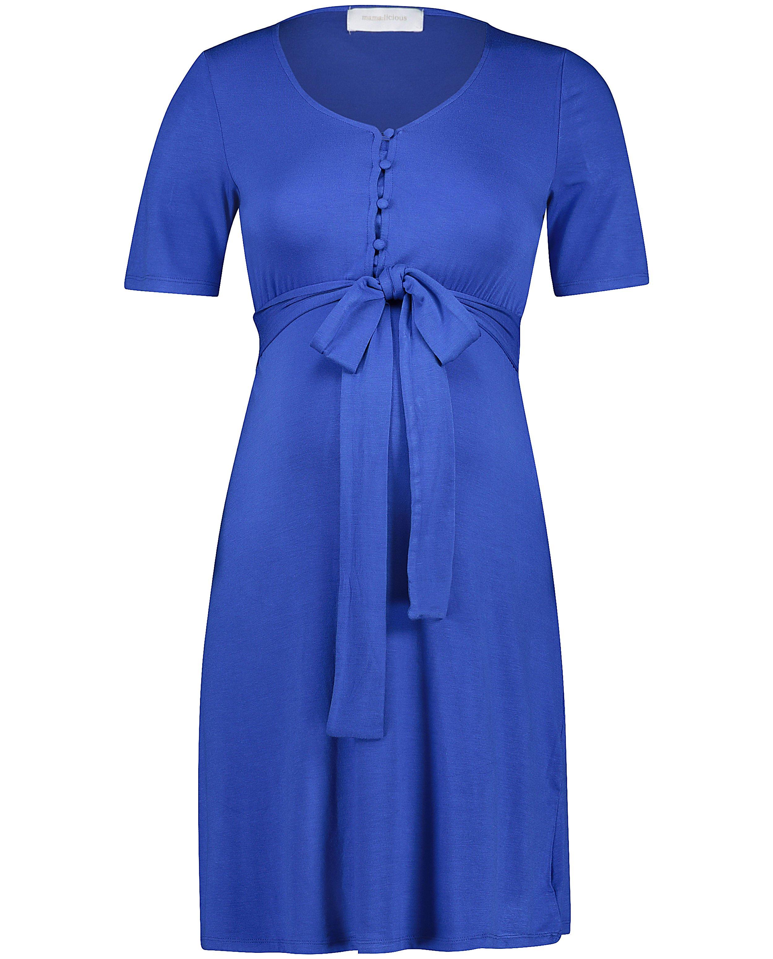 Robe bleue Mamalicious - grossesse - Mamalicious