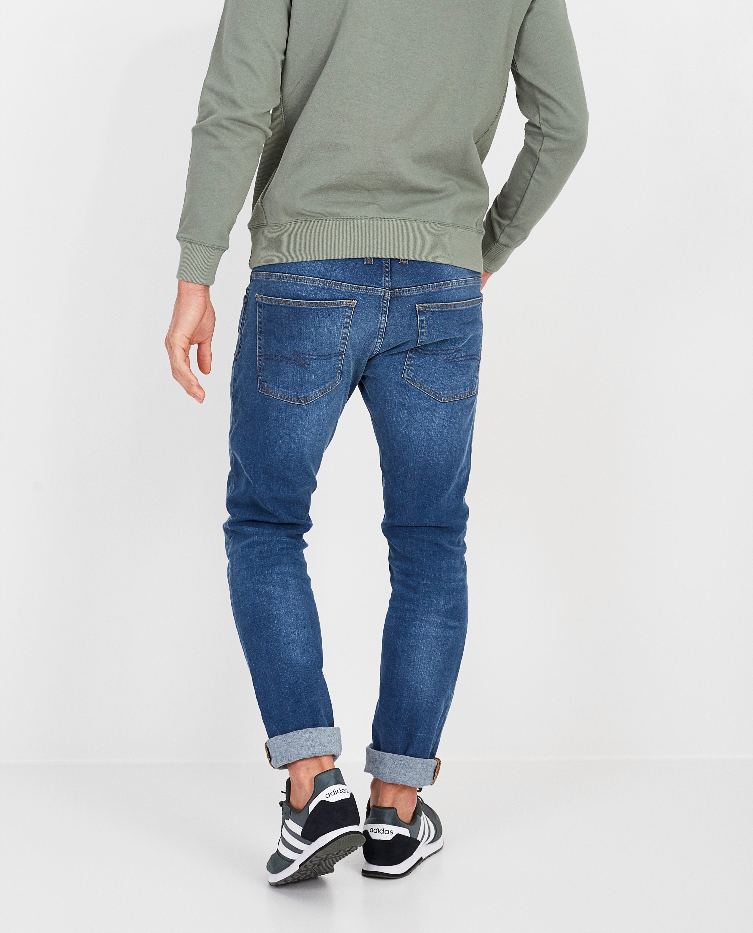 Jeans - Blauwe slim jeans Rick - s.Oliver